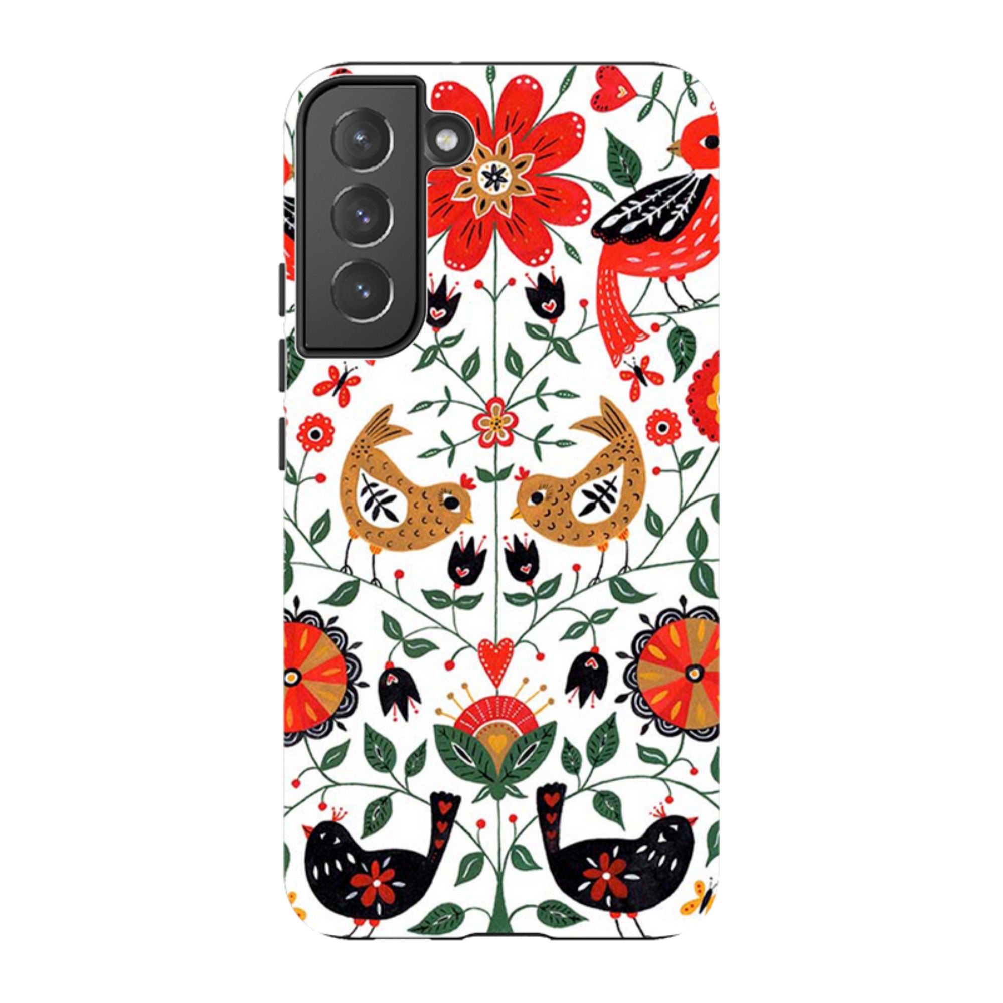 Samsung Tough Case - Birds And Floral By Suzy Taylor