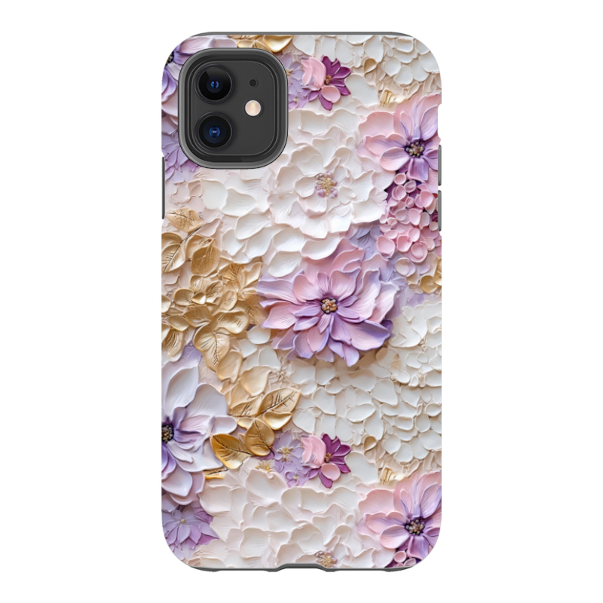 iPhone Tough Case -Gold & Mauve