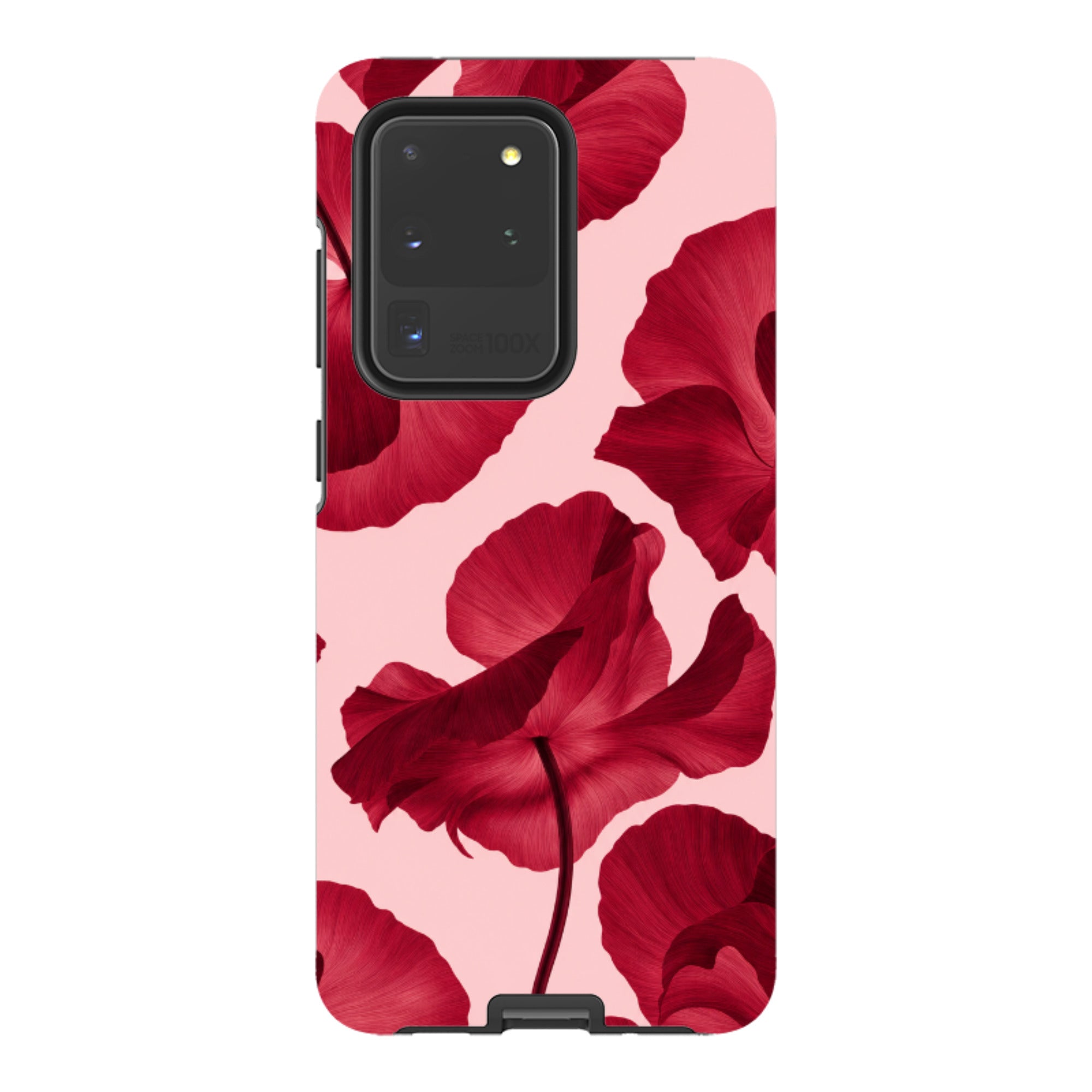 Samsung Tough Case - Burgundy Poppy