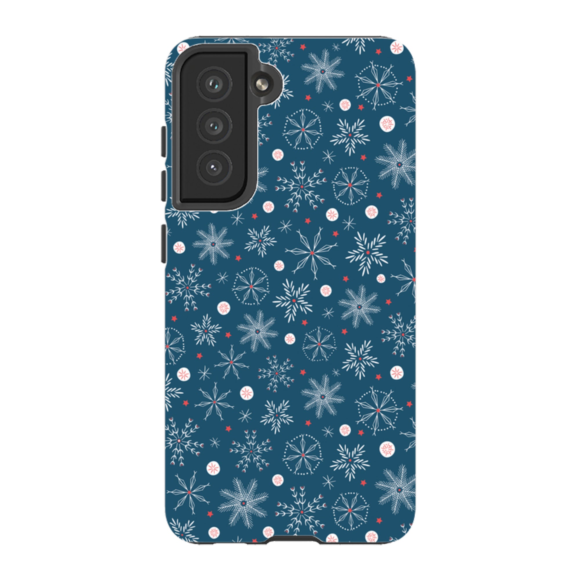 Samsung Tough Case - Christmas Snowflakes By Ali Brookes