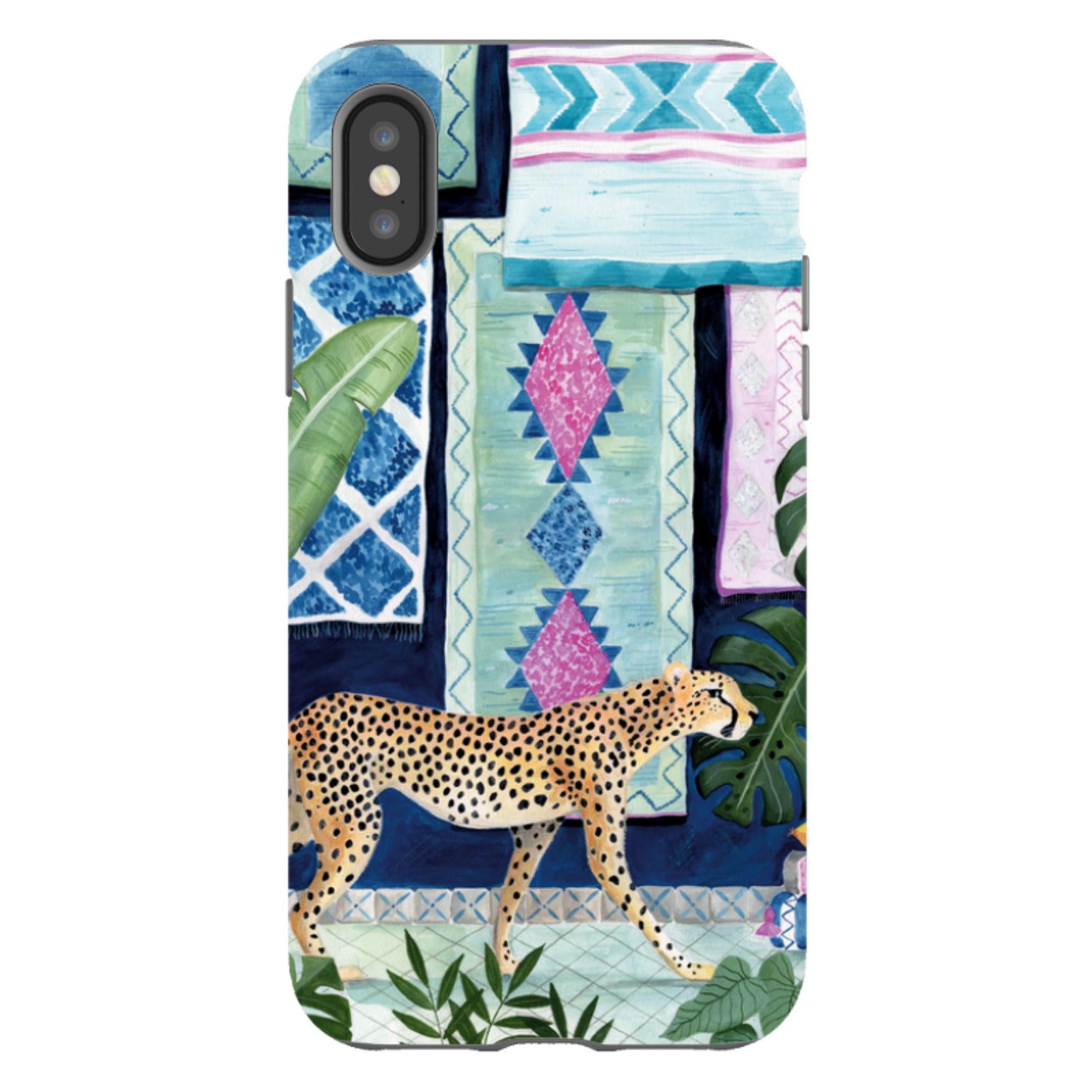 iPhone Tough Case - Morocco Cheetah By Bex Parkin