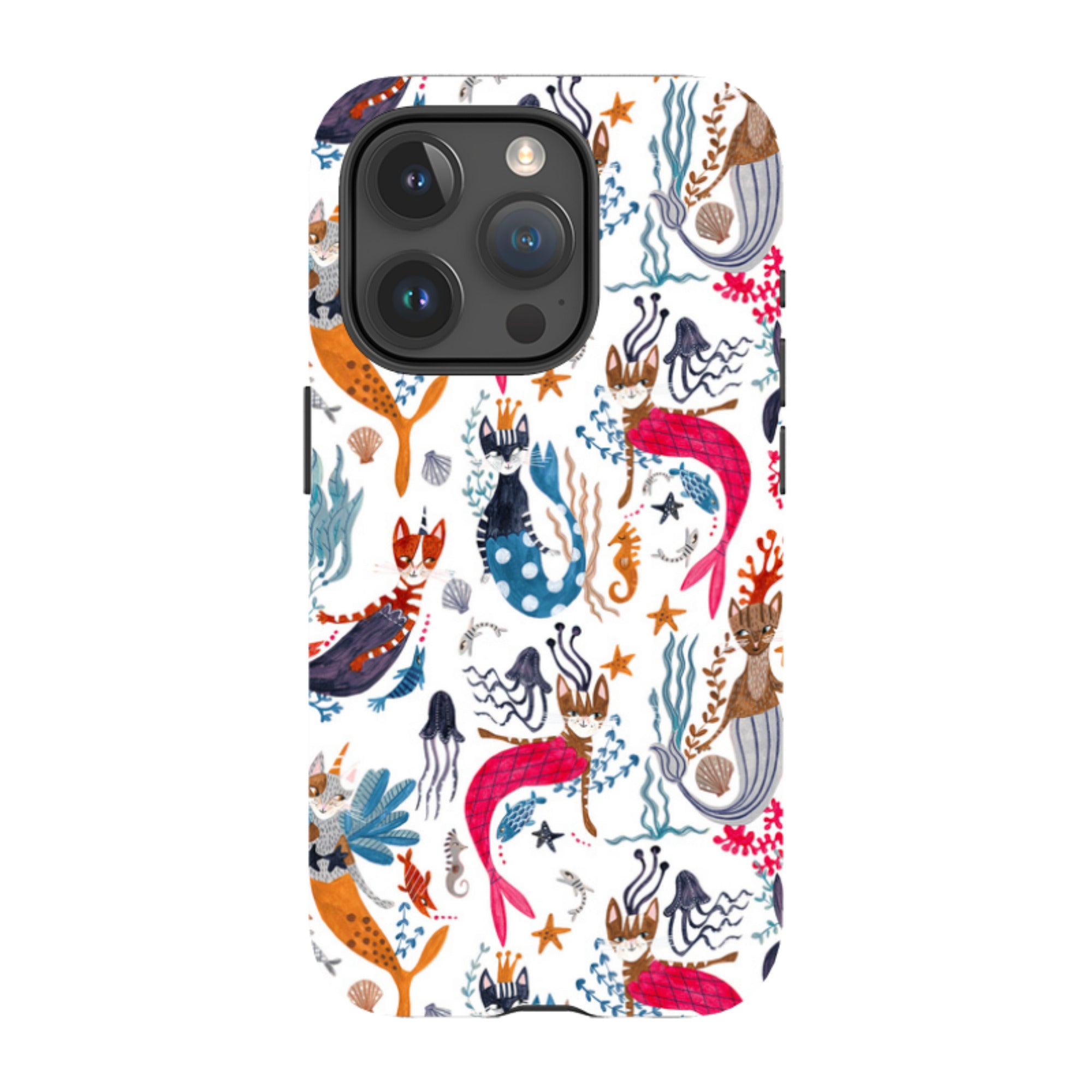 iPhone MagSafe Tough Case -  Cat-Fish By Caroline Bonne Muller