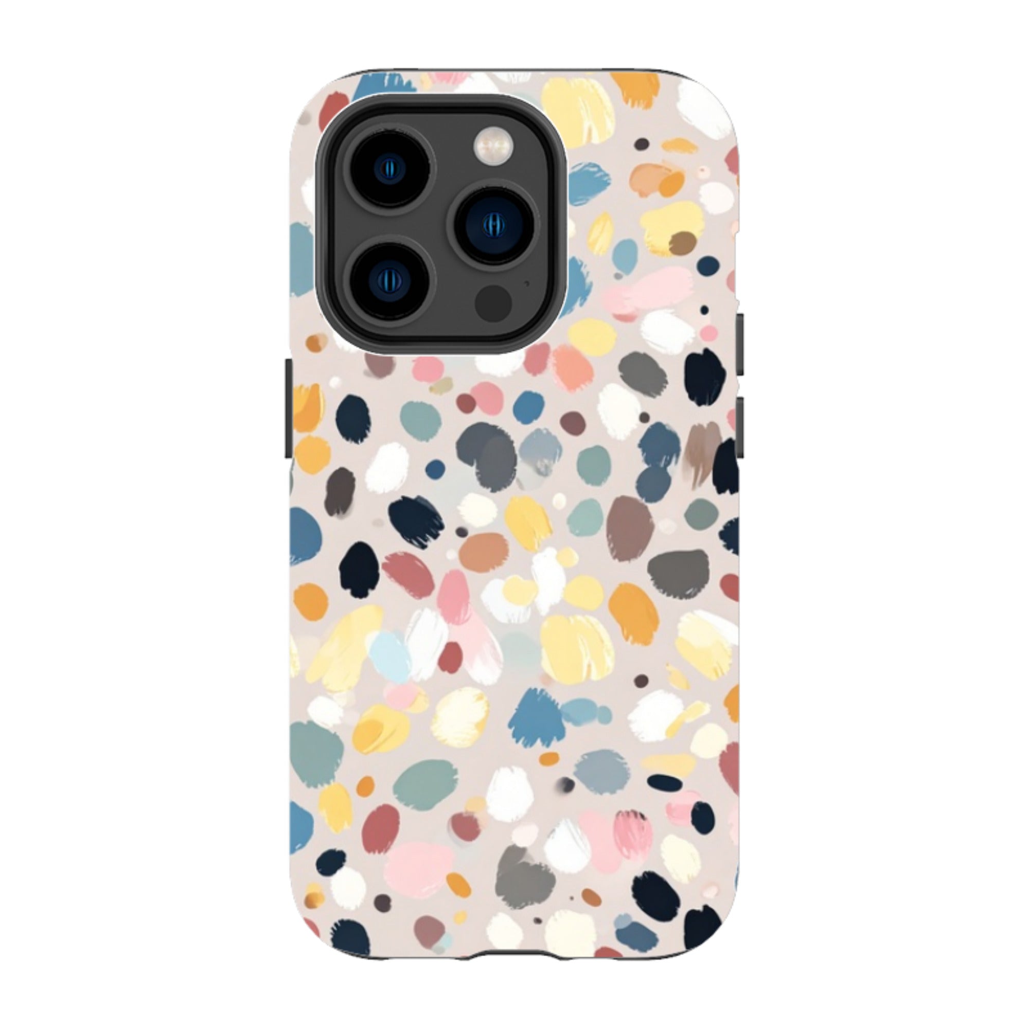 iPhone Tough Case - Summer Polka