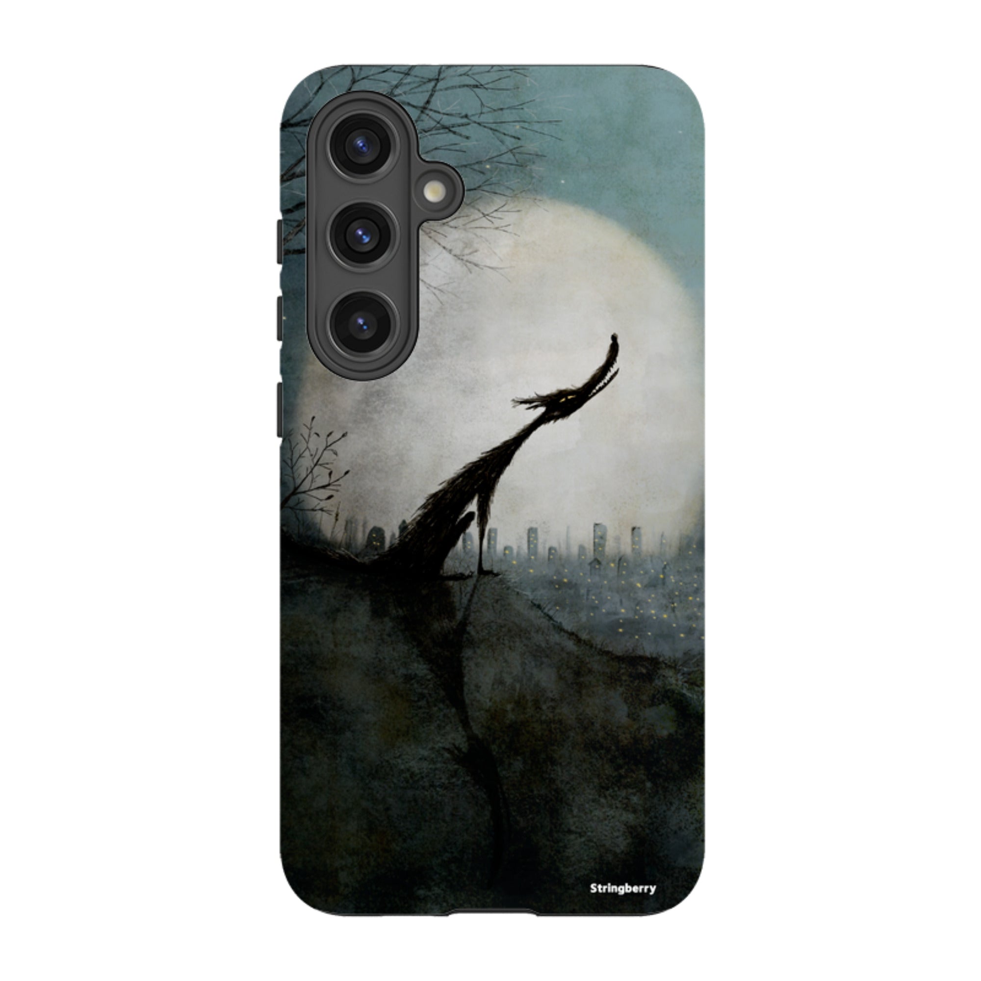 Samsung Tough Case - Wolf Moon By Maja Lindberg