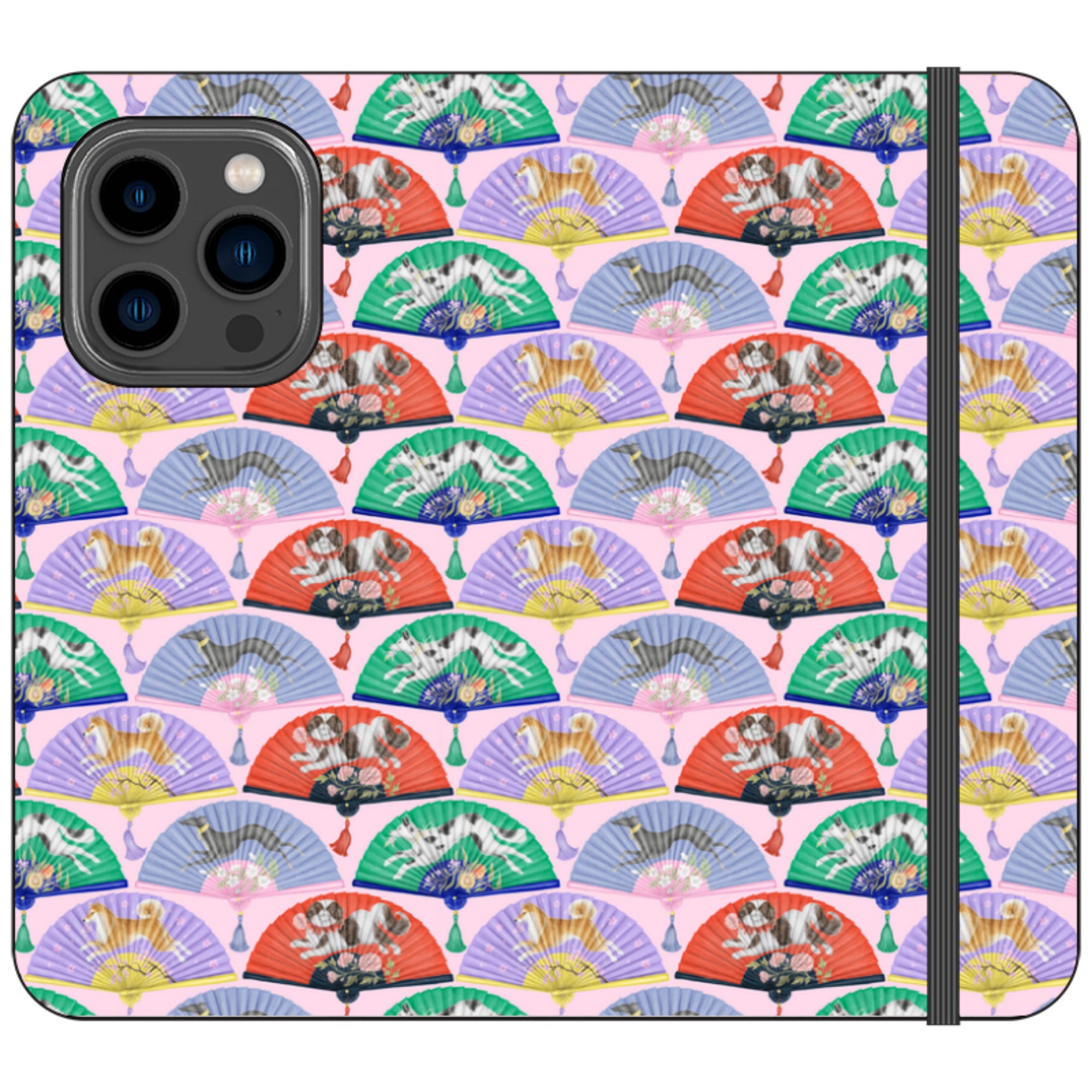 Dog Fan Wallet Case By Catherine Rowe
