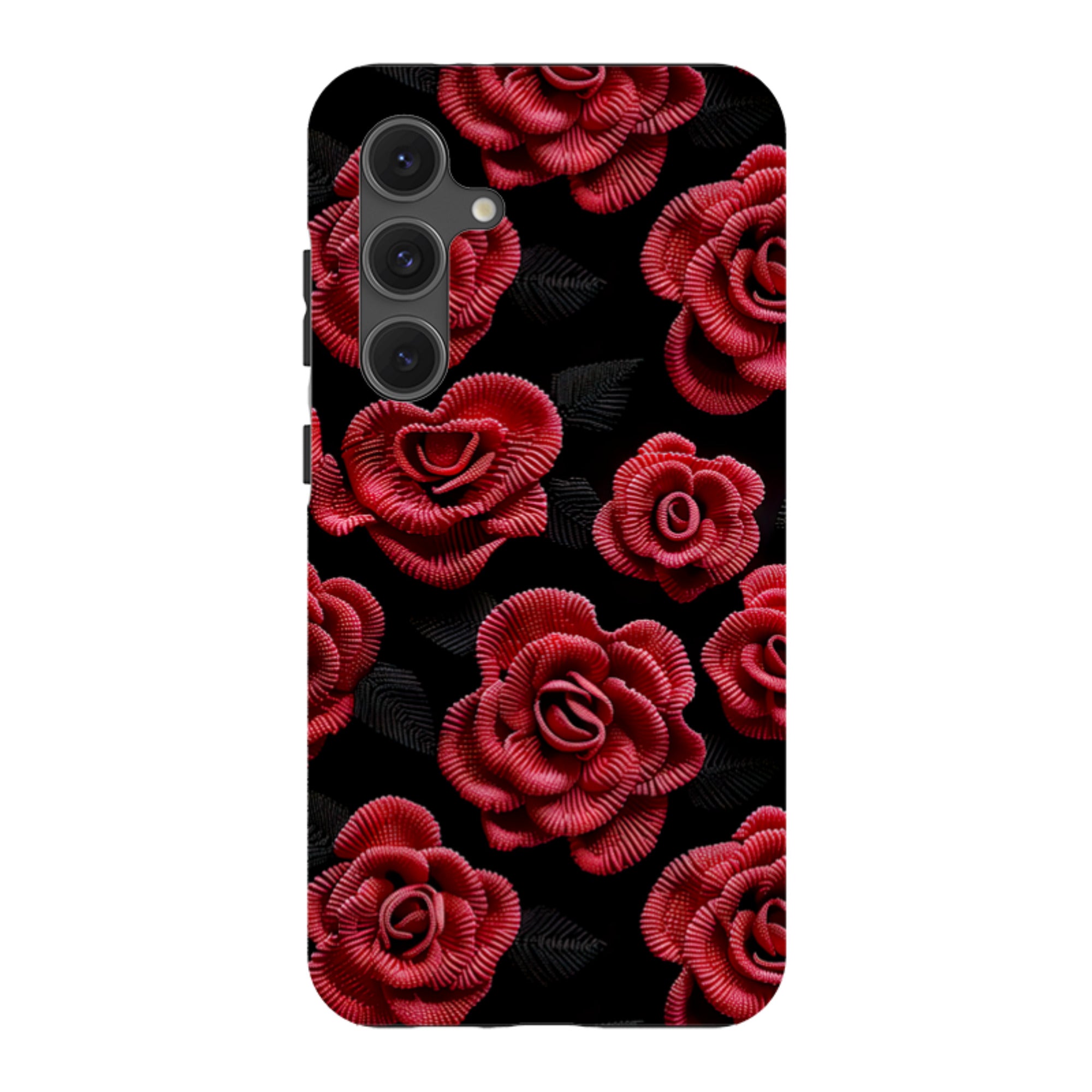 Samsung Tough Case - Dark Roses II