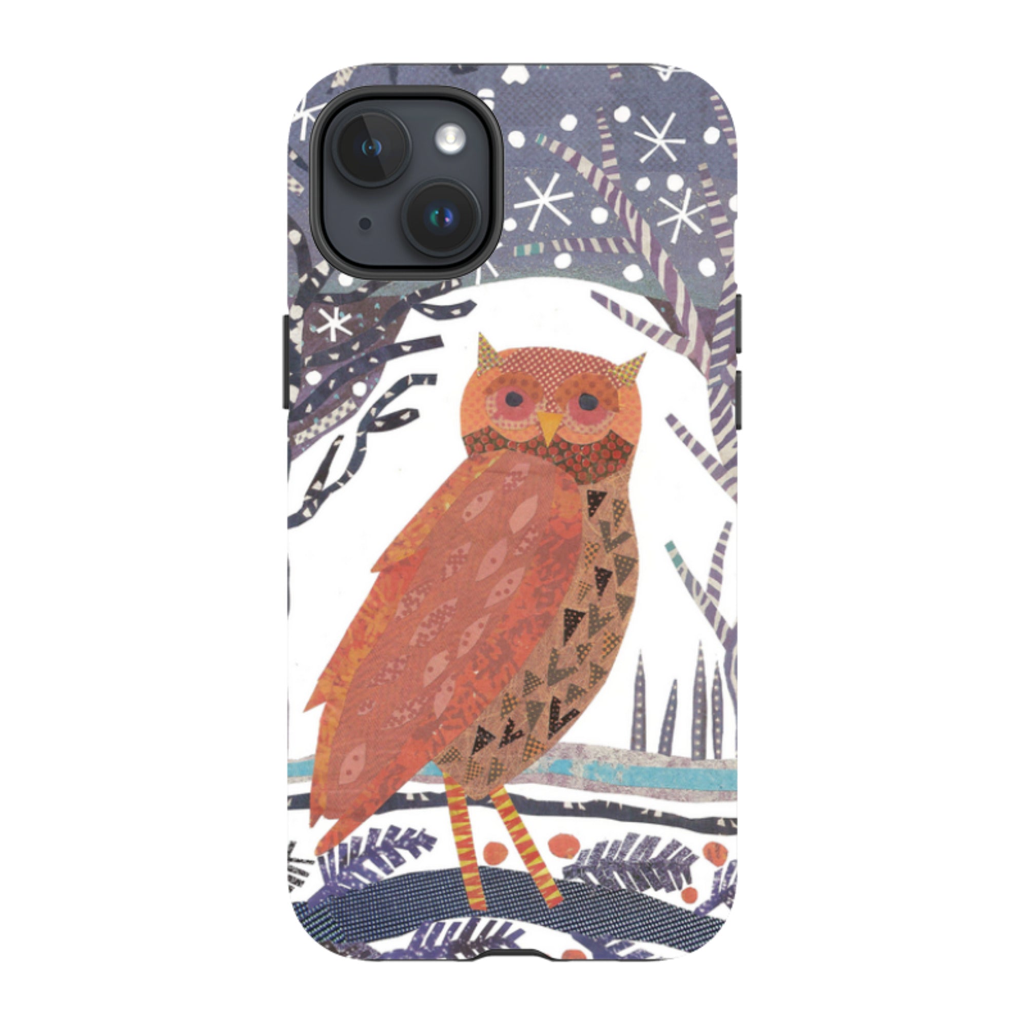 iPhone Tough Case - Winter Owl By Jane Robbins