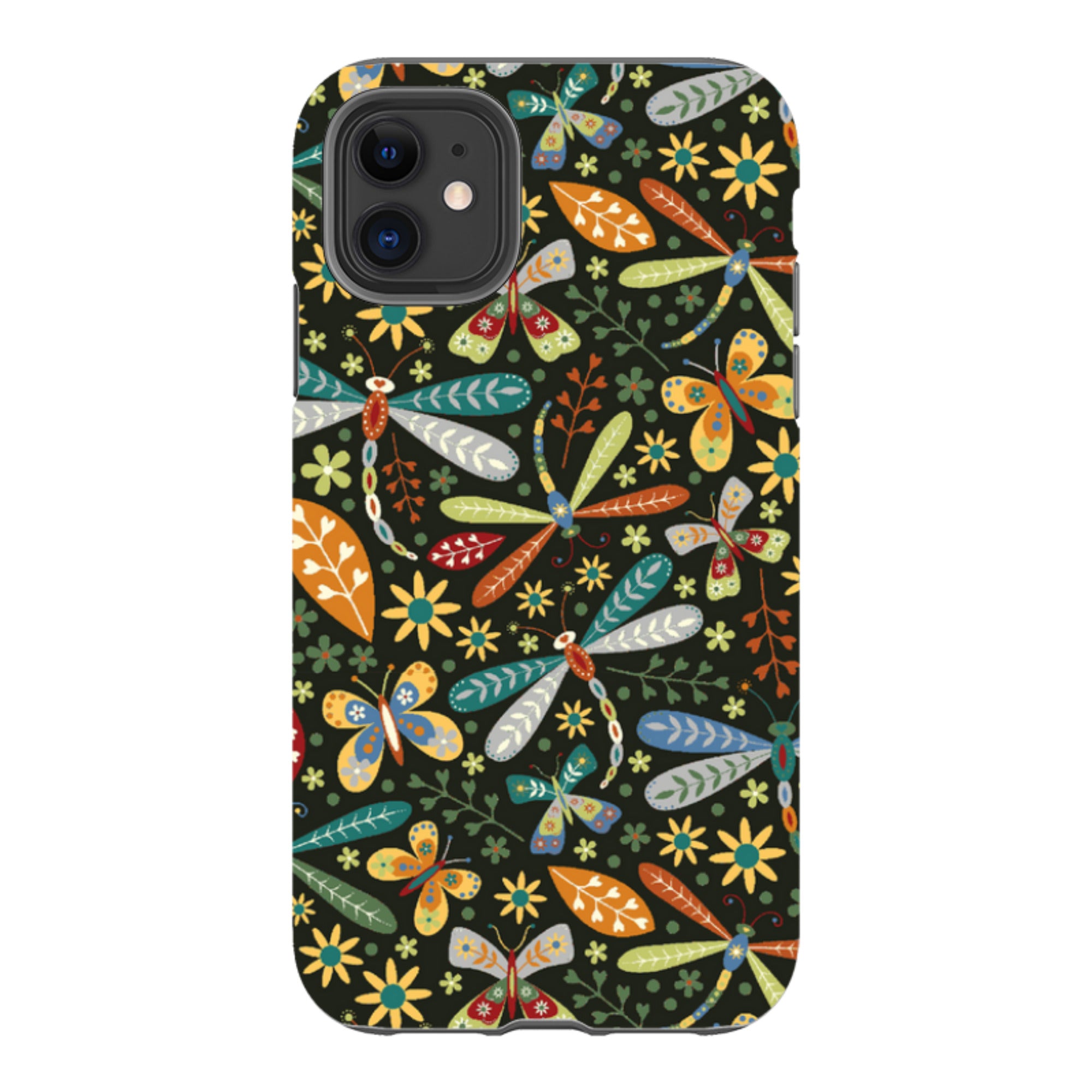 iPhone Tough Case - Dragonflies By Suzy Taylor