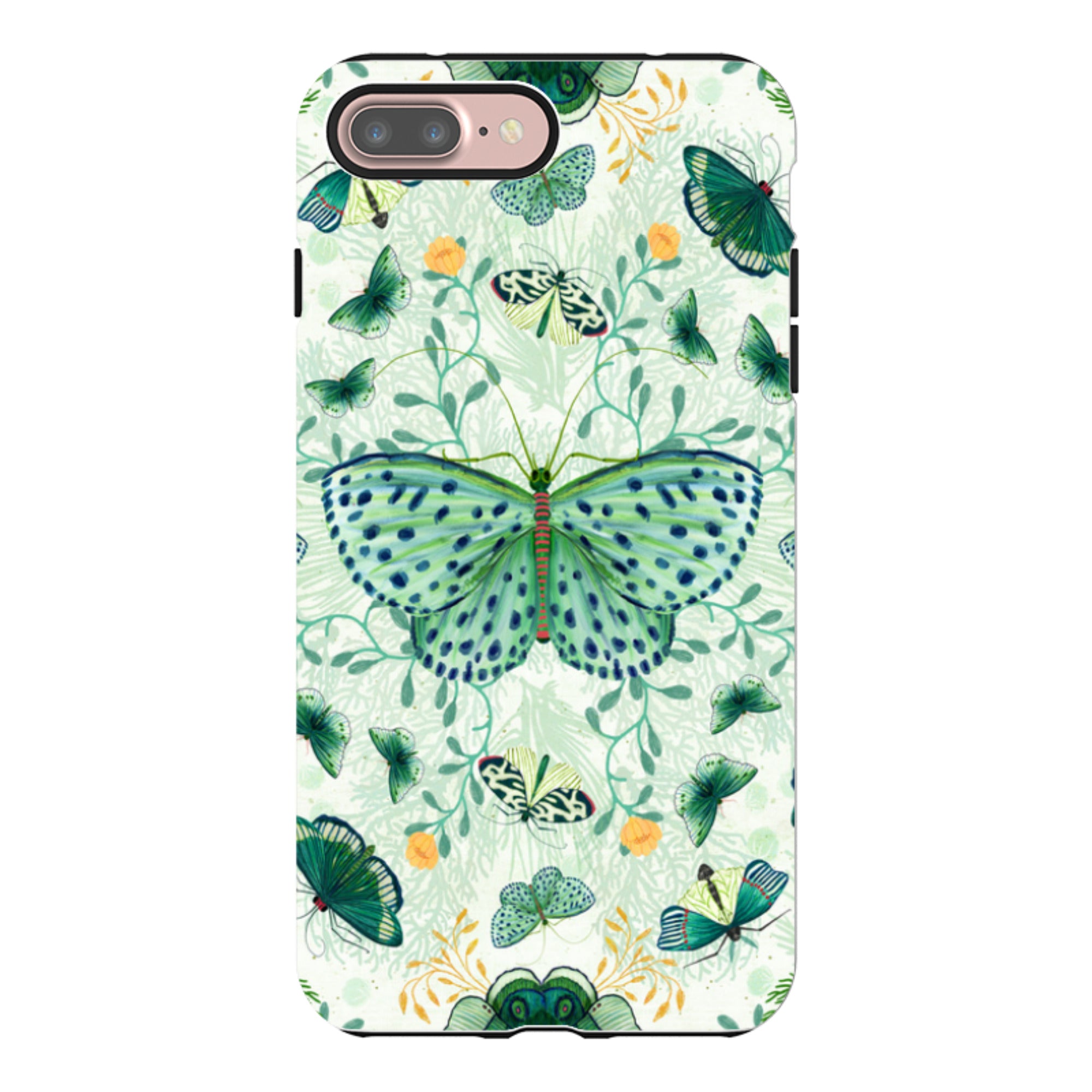 iPhone Tough Case - Big Moth 1 By Katherine Quinn