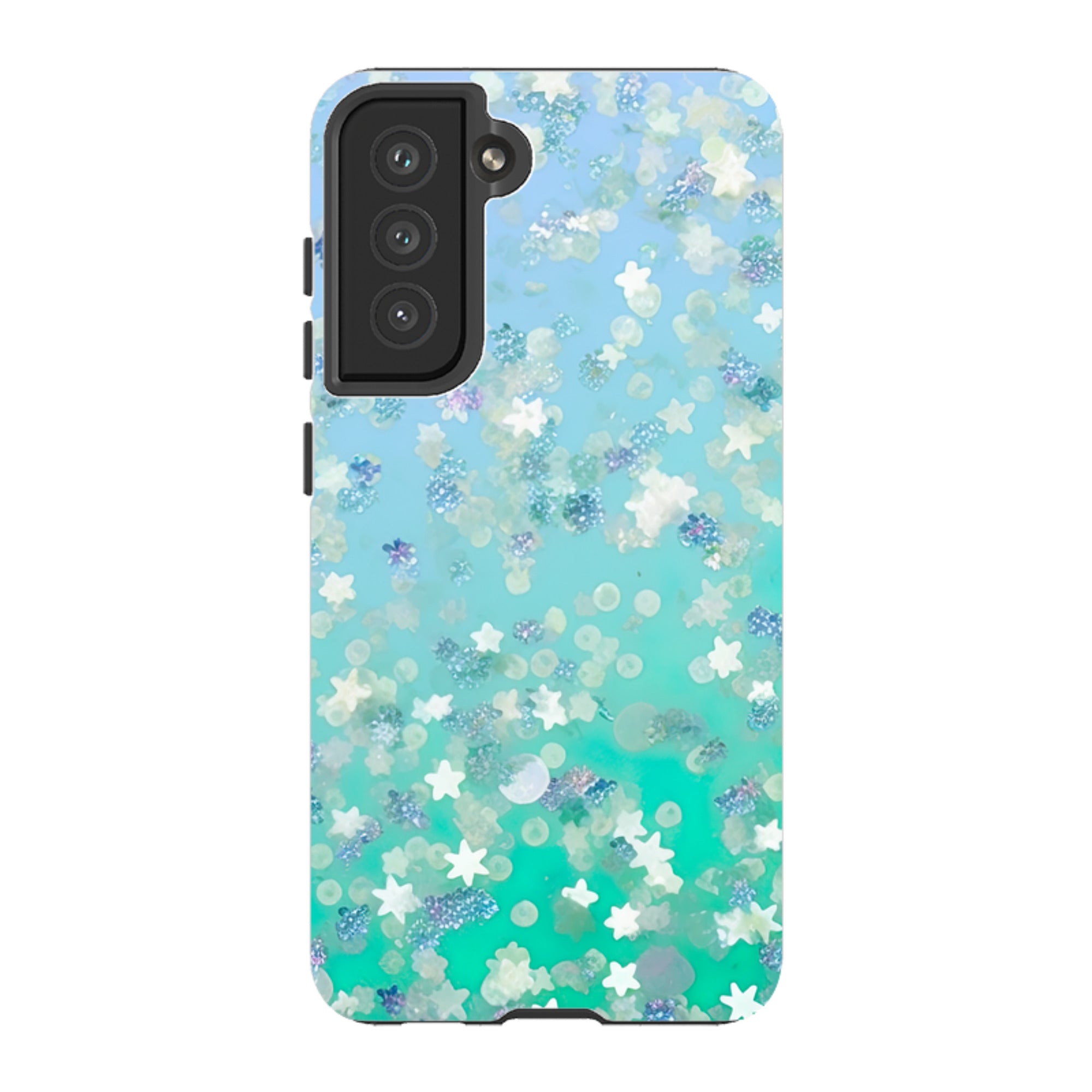 Samsung Tough Case - Green Stars