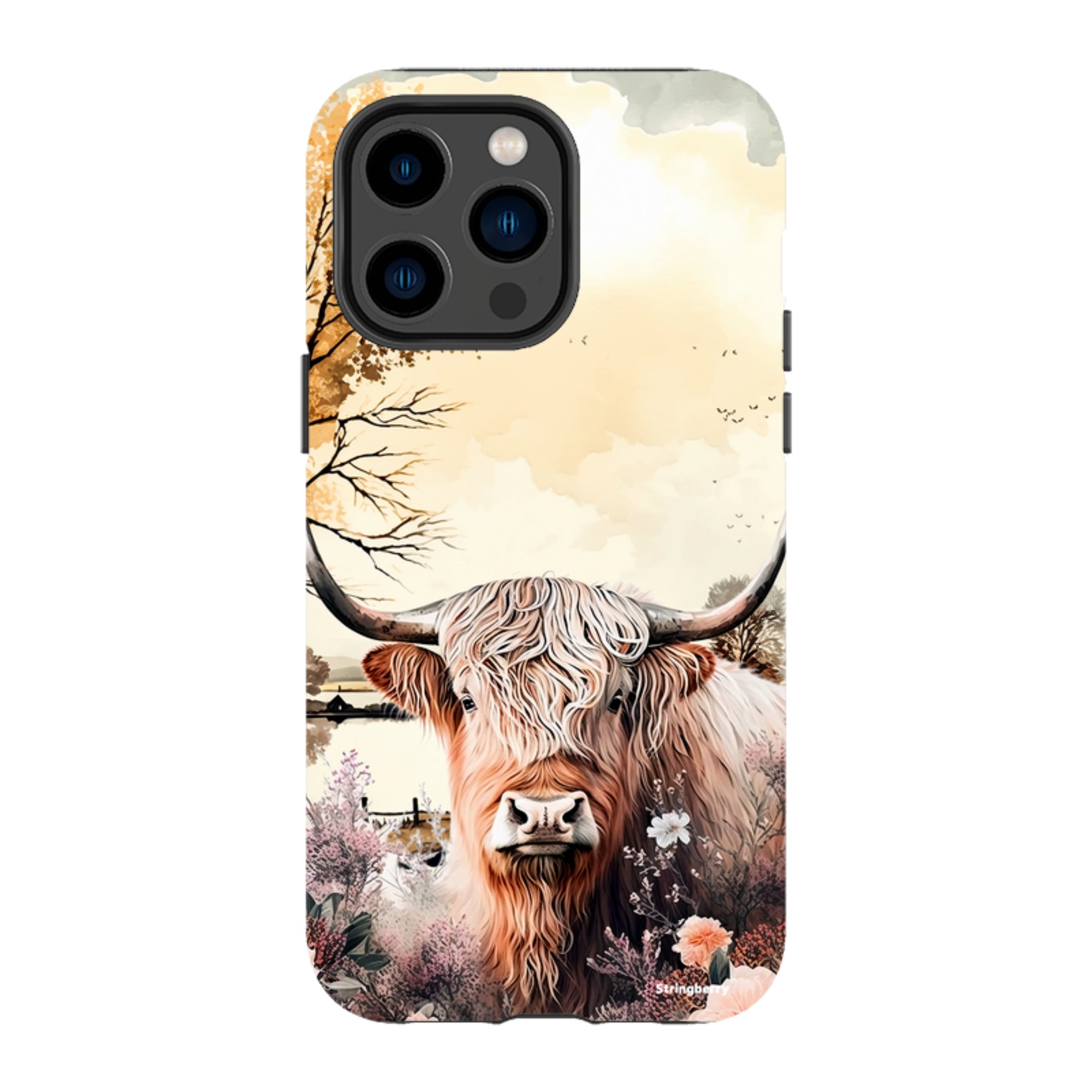 iPhone MagSafe Tough Case - Highland Cow IV