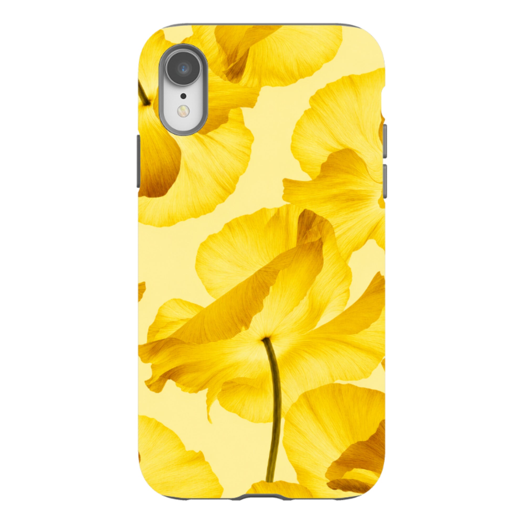 iPhone Tough Case - Yellow Poppy