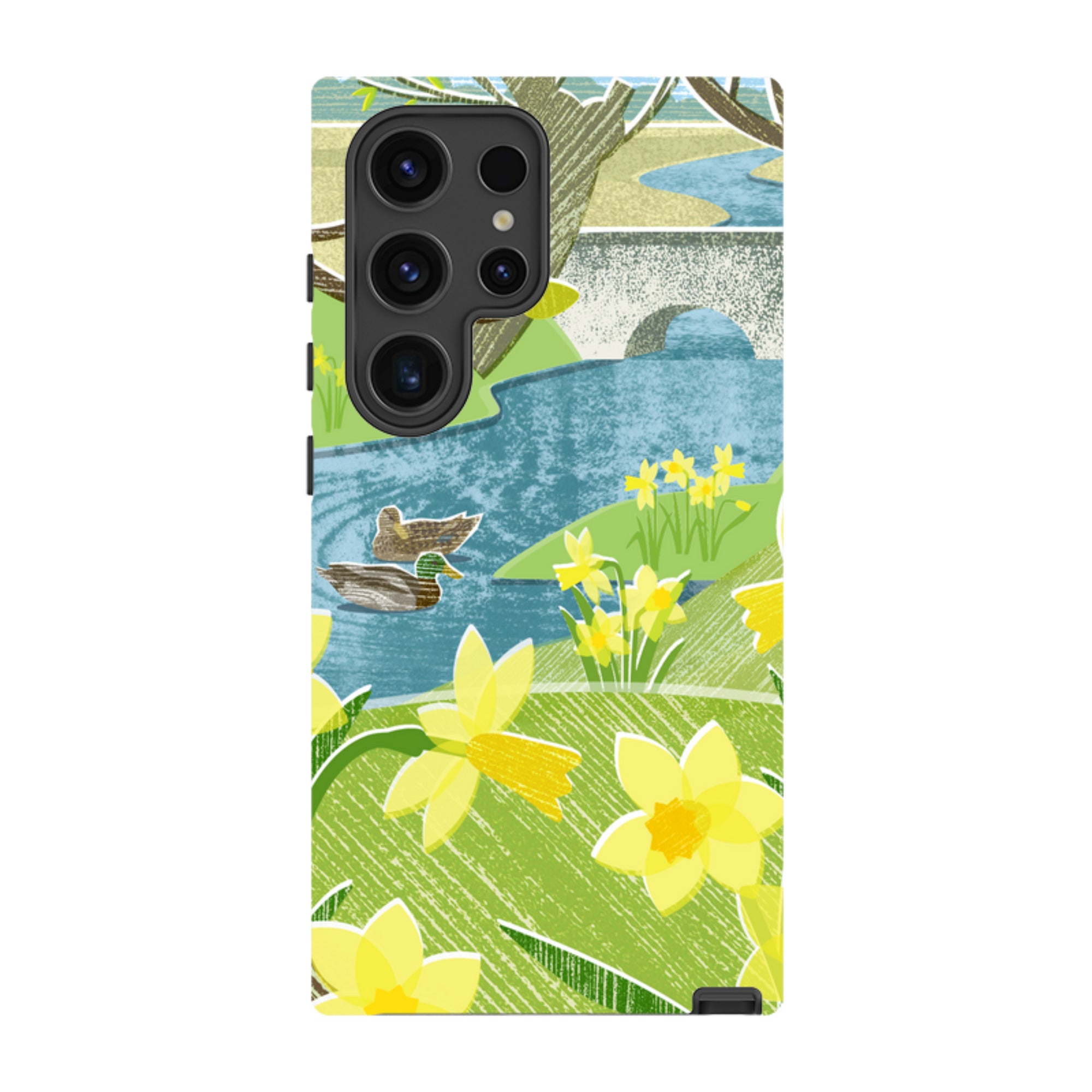 Samsung Tough Case - Daffs And Ducks By Liane Payne