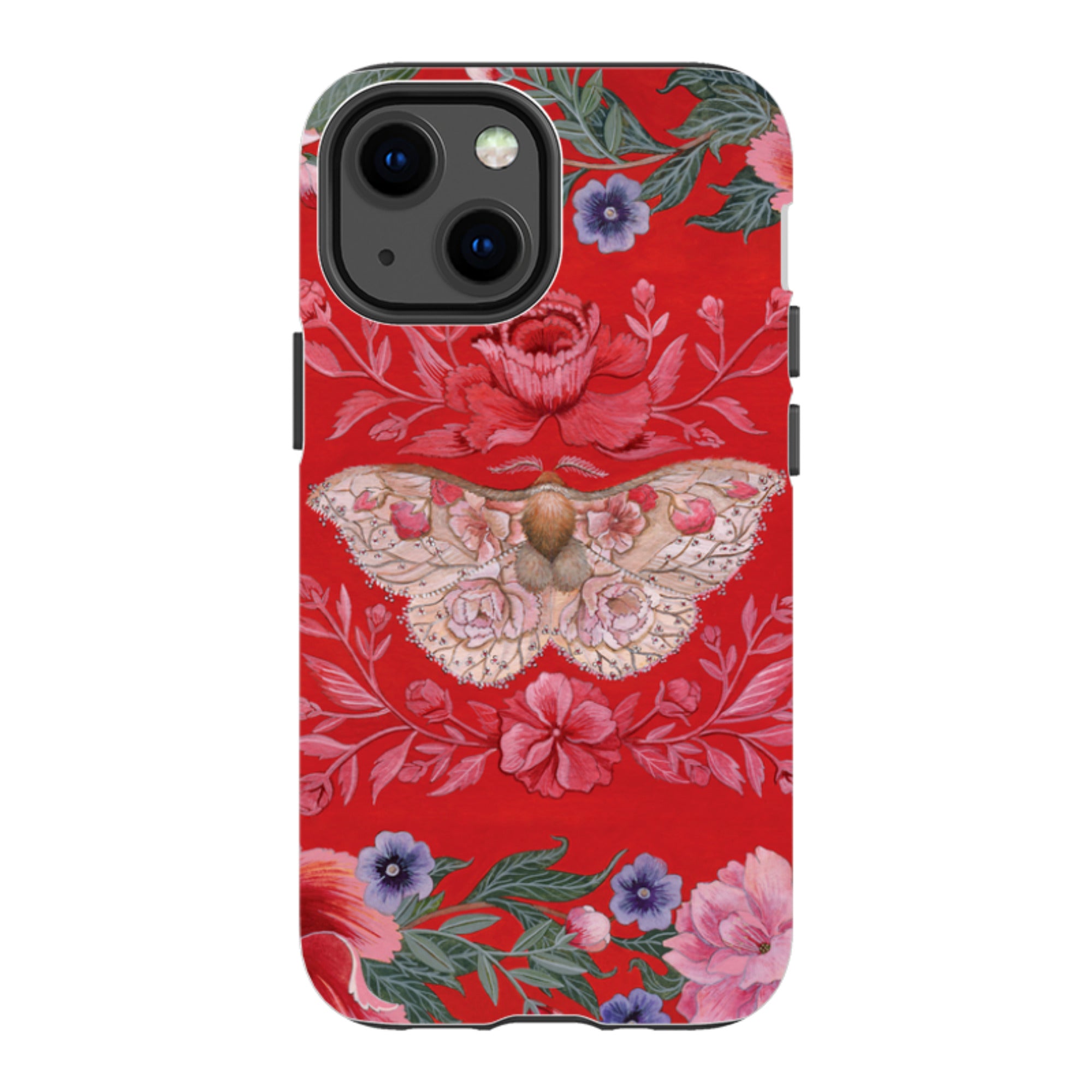 iPhone Tough Case - Blossom Moth By Maria Matos