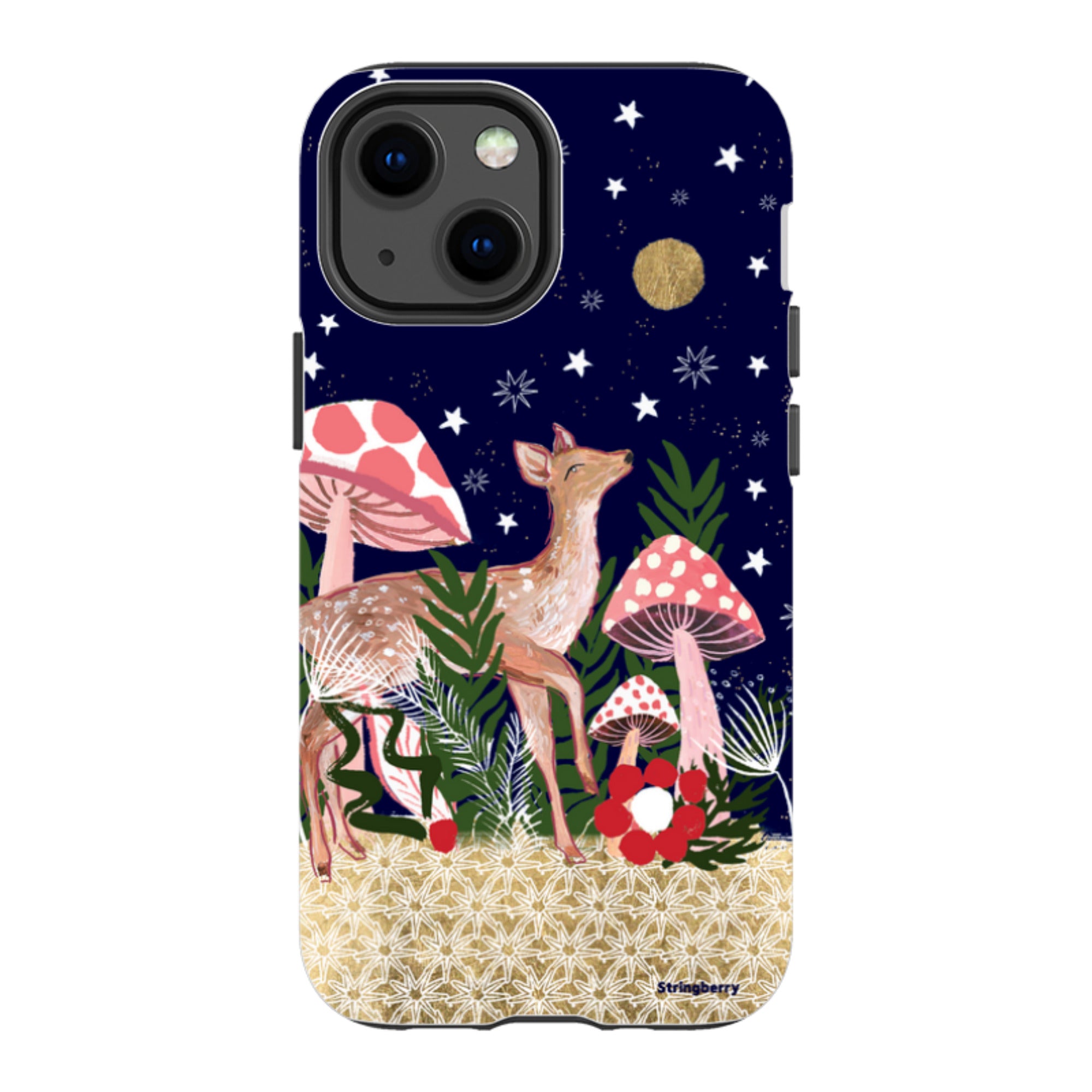 iPhone Tough Case - Deer By Emma Frances Grant