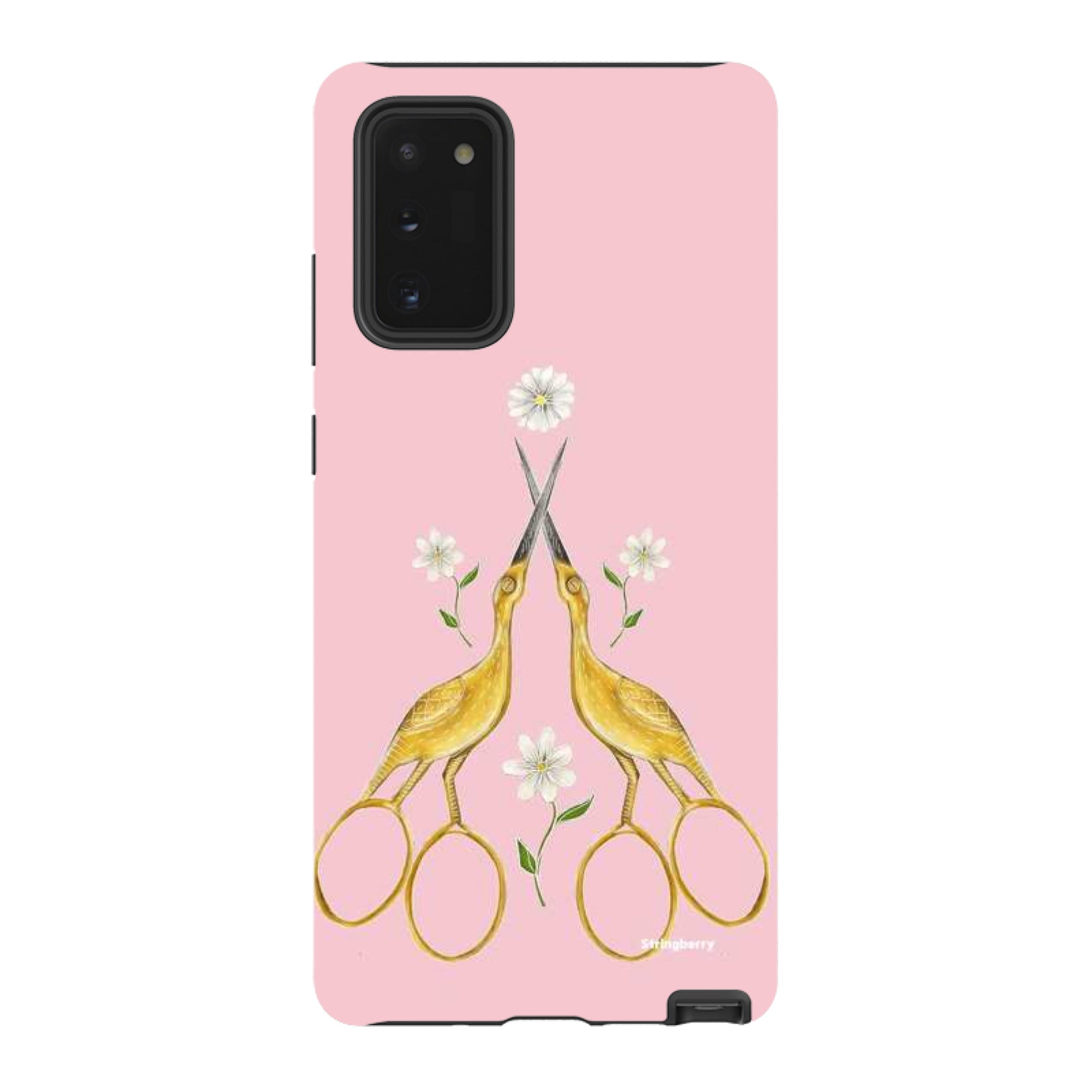 Samsung Tough Case - Heron Scissors By Catherine Rowe