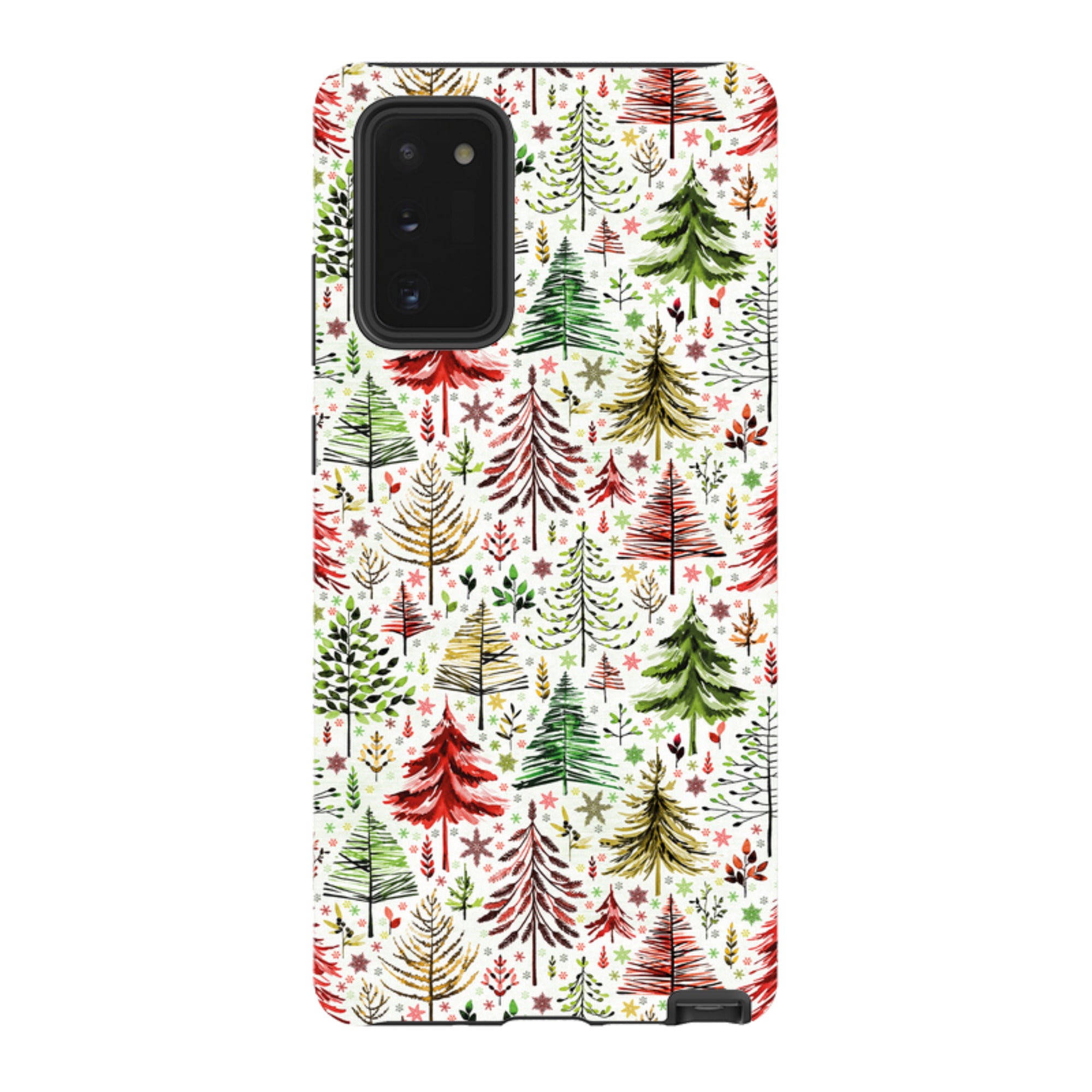 Samsung Tough Case - Xmas Trees By Elisabeth Haager