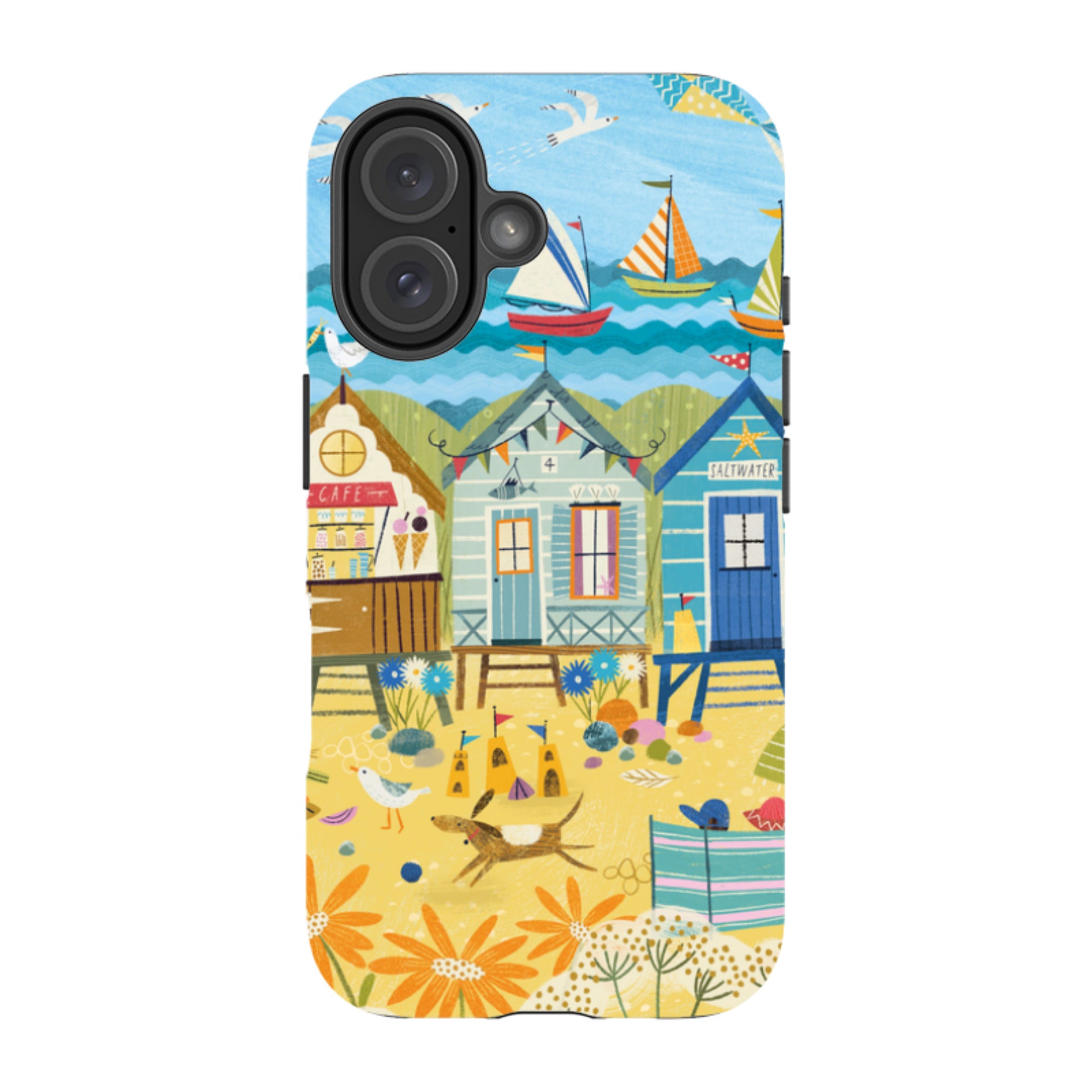 iPhone Case - Beachy Days 1 By Ali Brookes