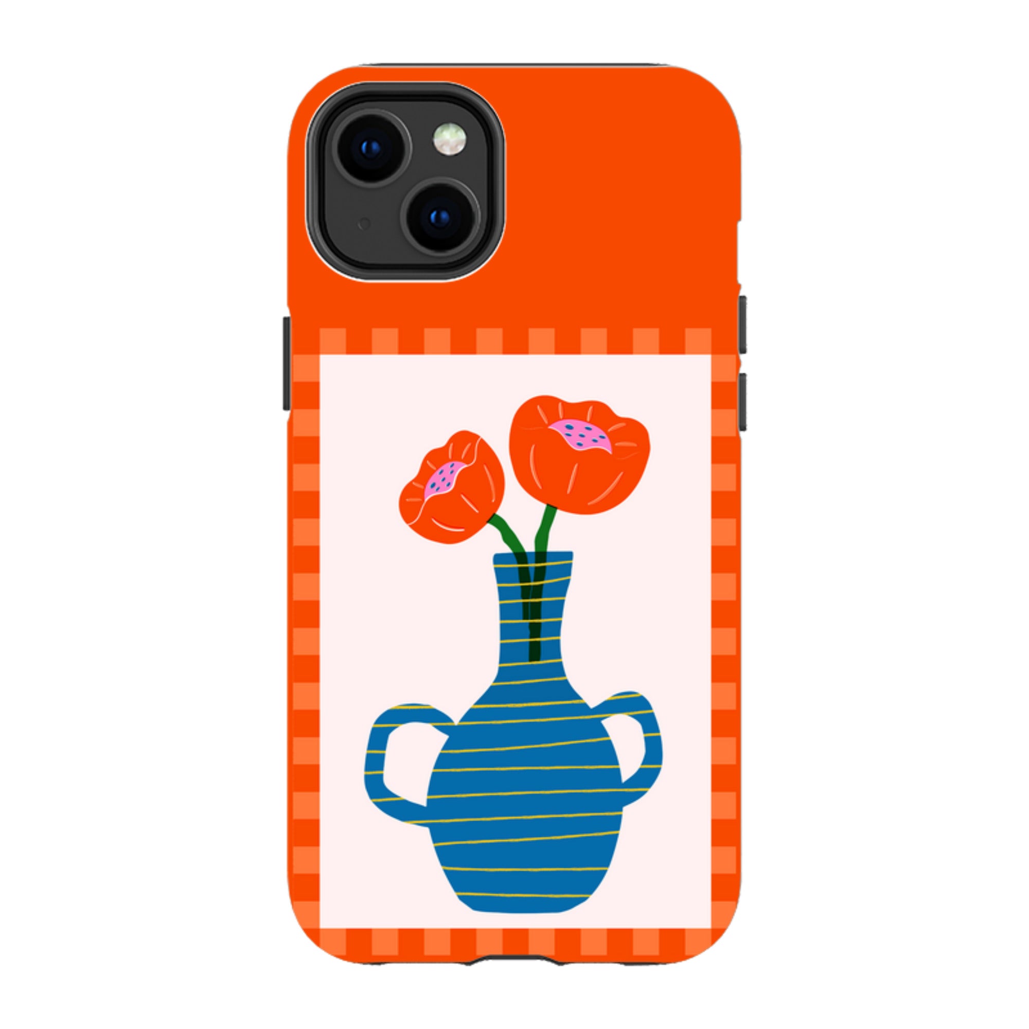 iPhone MagSafe Tough Case - Blue Vase