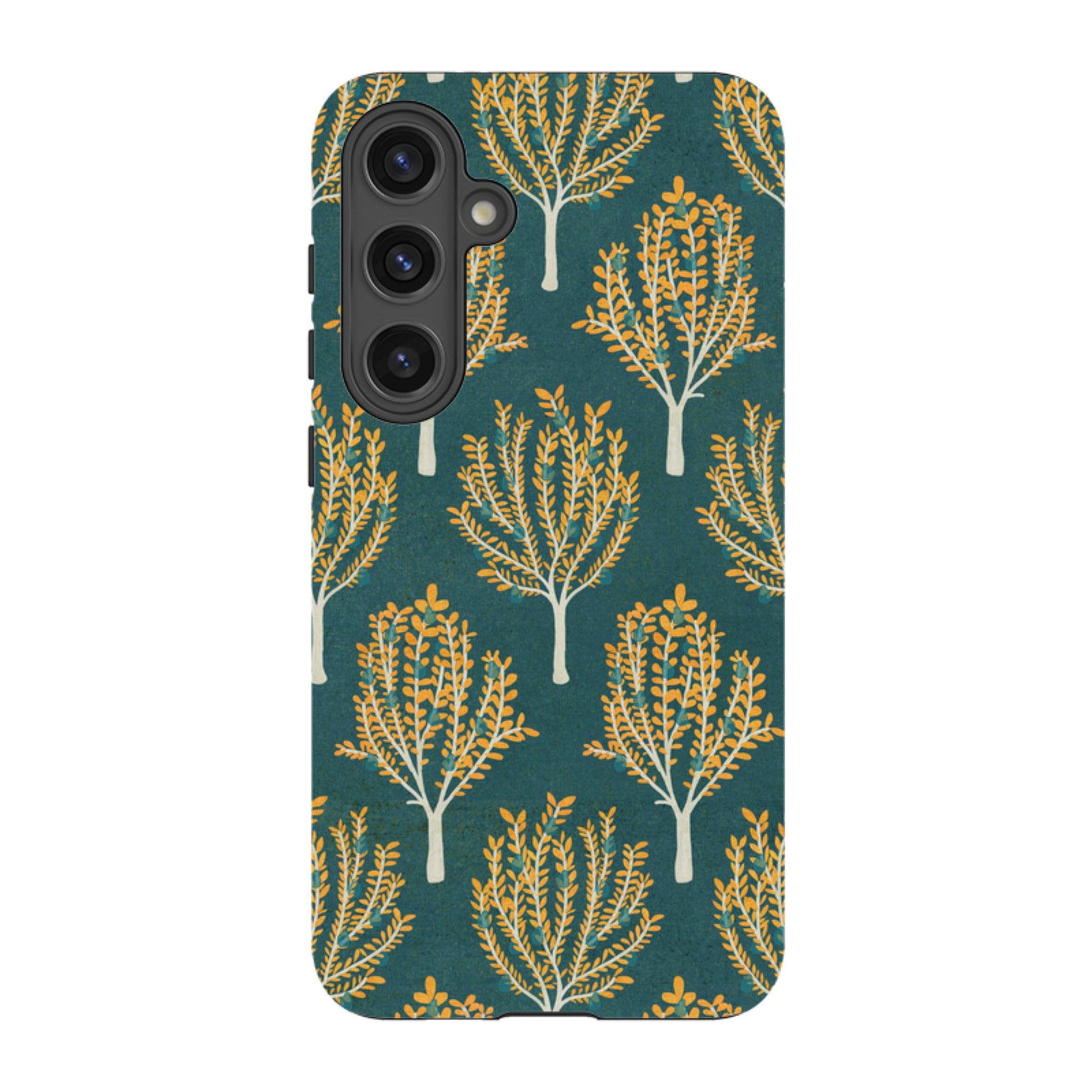 Samsung Tough Case - Pear Trees Teal By Katherine Quinn
