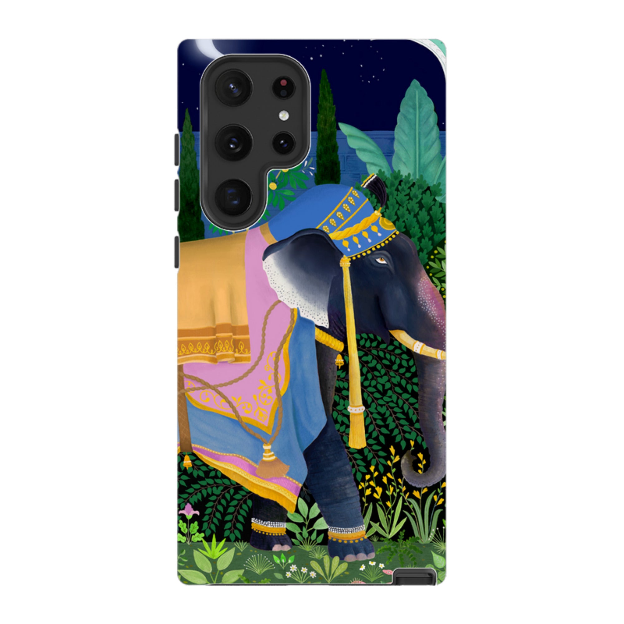 Samsung Tough Case - Indian Elephant By Bex Parkin
