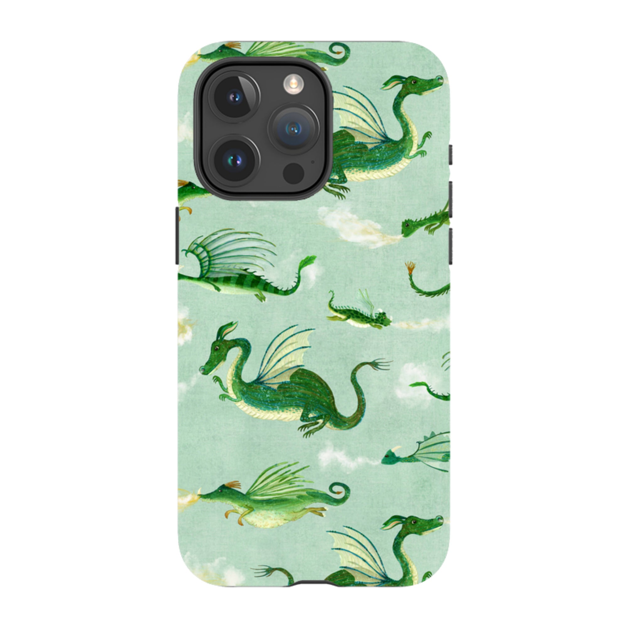 iPhone Tough Case - Dragons By Katherine Quinn