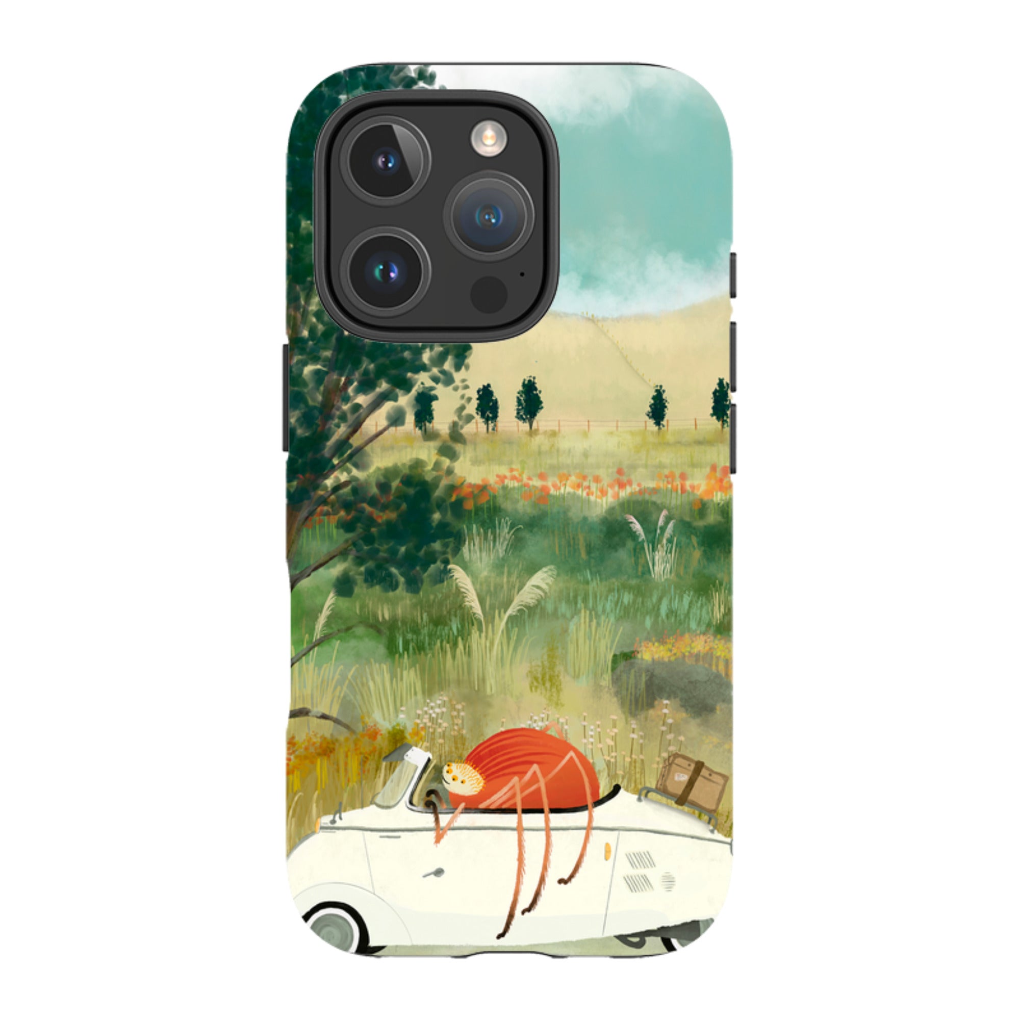 iPhone Tough Case - Happy Travels By Katherine Quinn