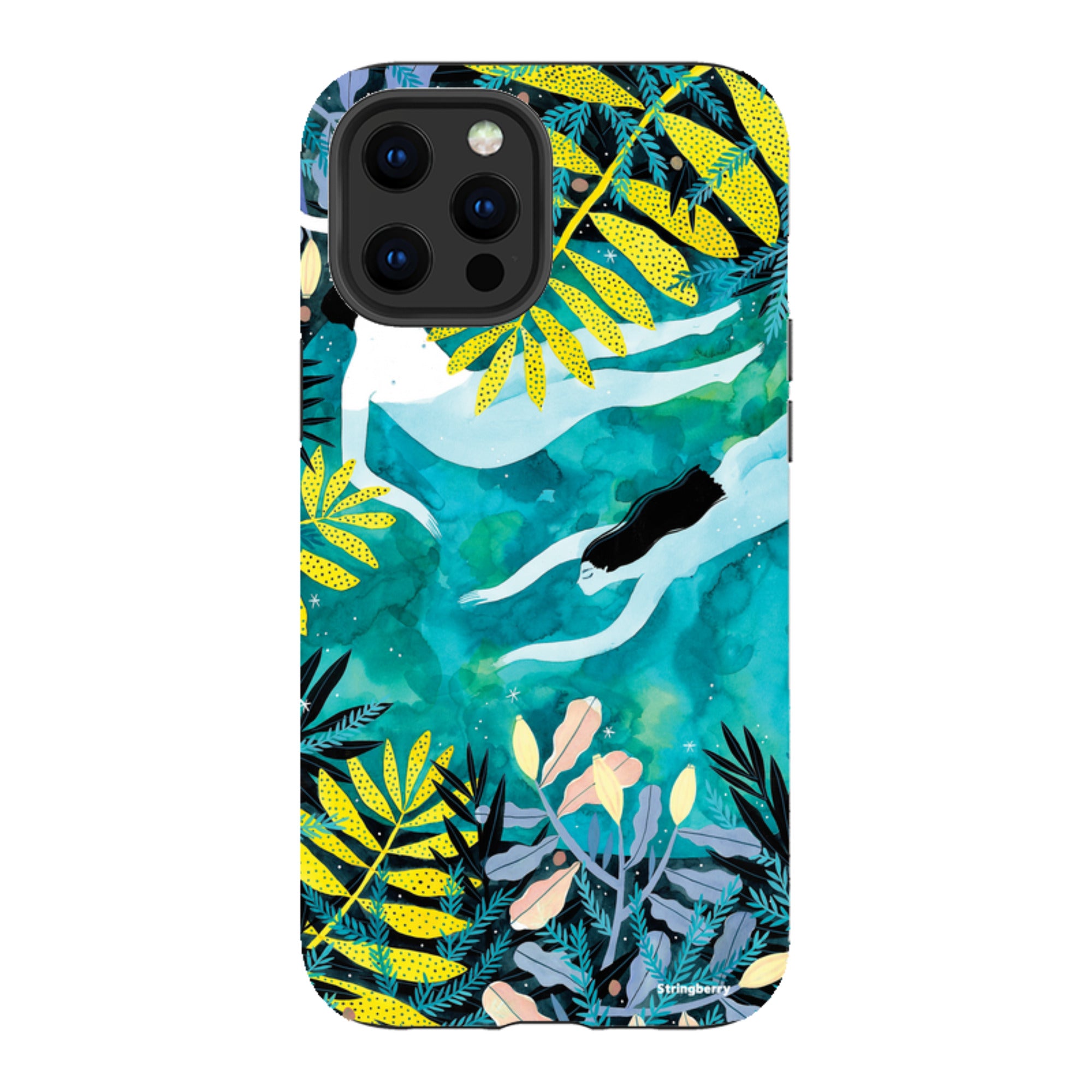 iPhone Tough Case - Night Swimming By Madalina Andronic