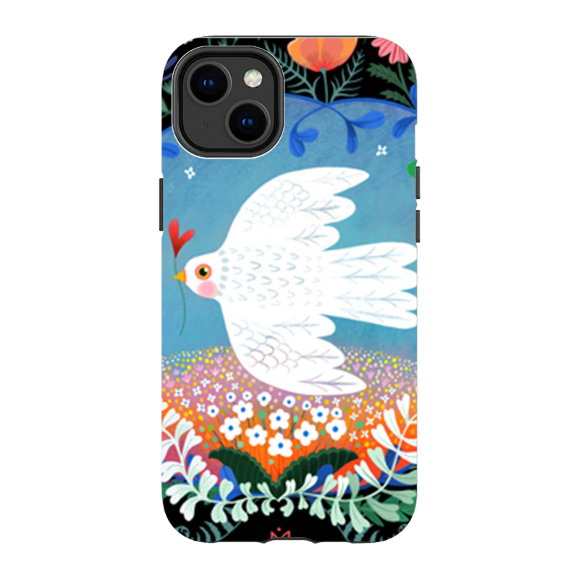 iPhone Tough Case - Peacebird By Mia Underwood