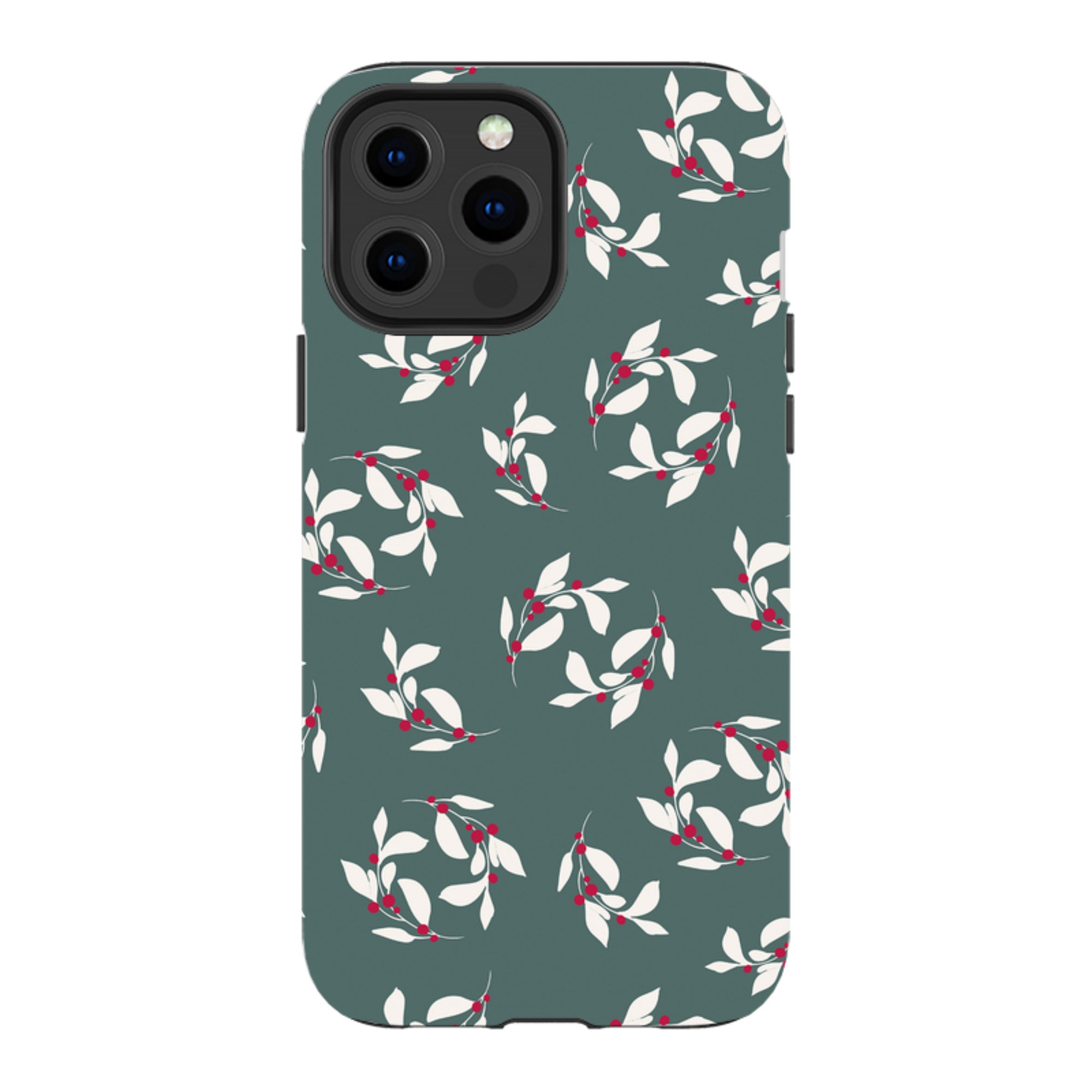 iPhone MagSafe Tough Case - Winter Floral