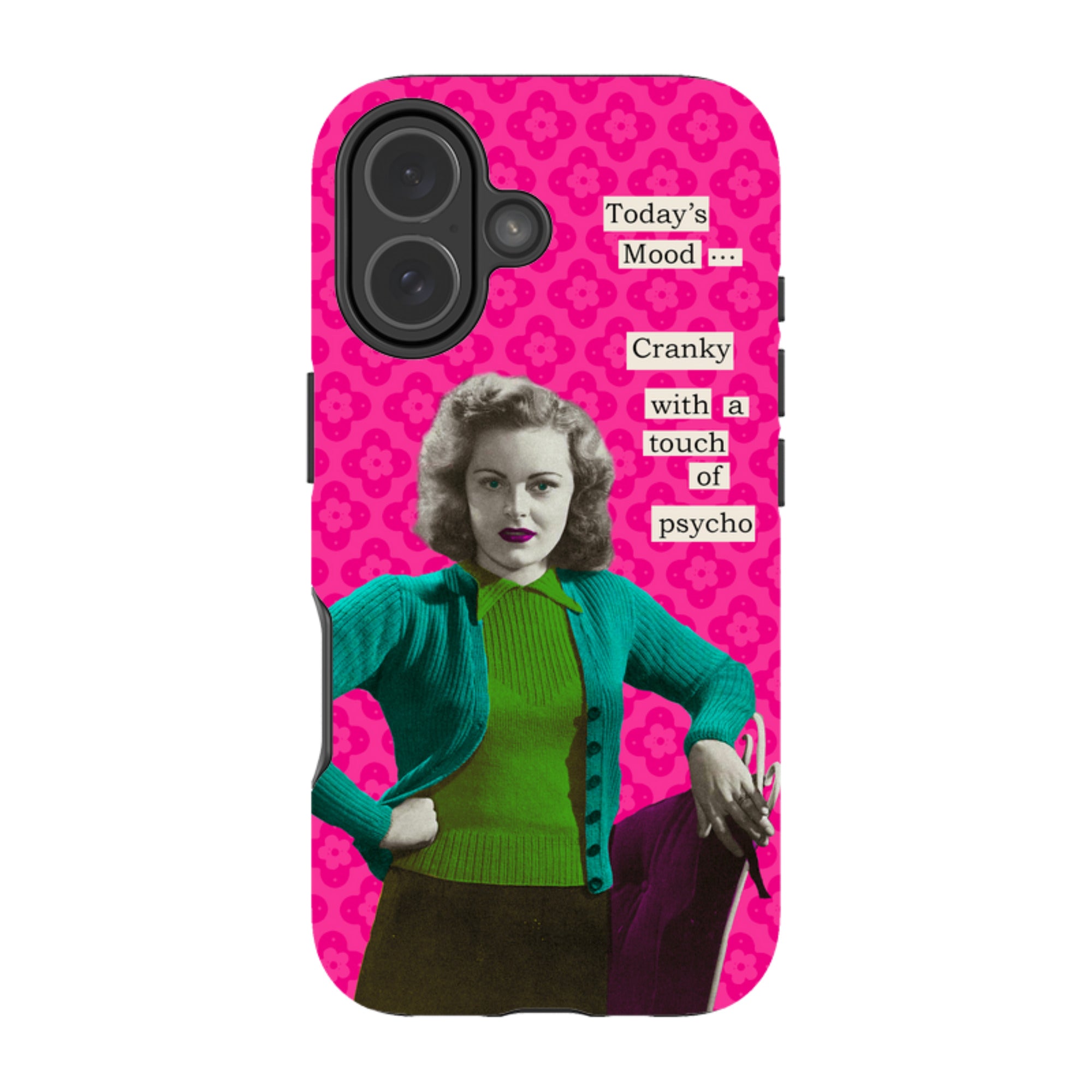 iPhone Tough Case - Todays Mood By Clare Jordan