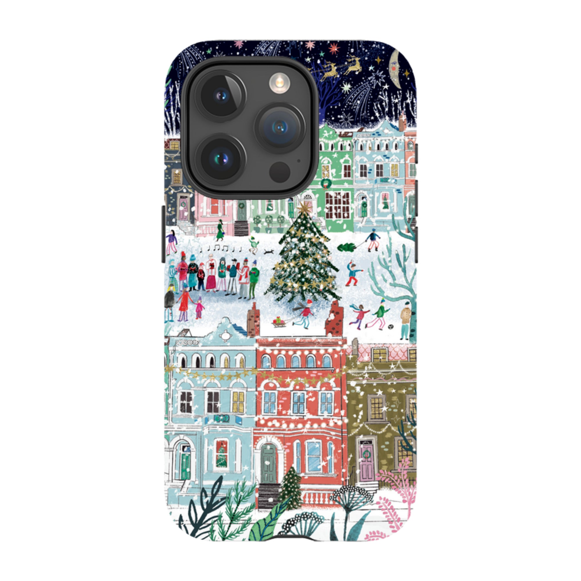 iPhone MagSafe Tough Case - Winter In Notting Hill By Emma Frances Grant