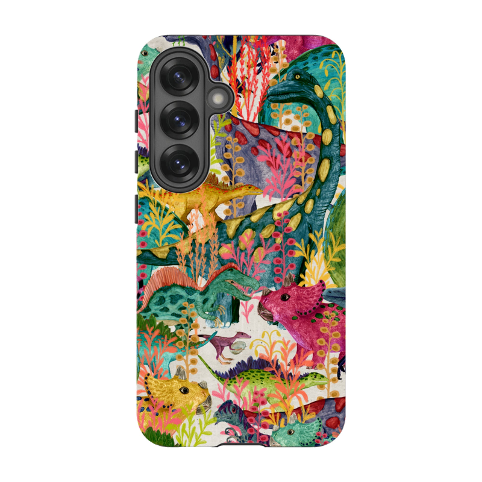 Samsung Tough Case - Dinosaur Jamboree By Katherine Quinn