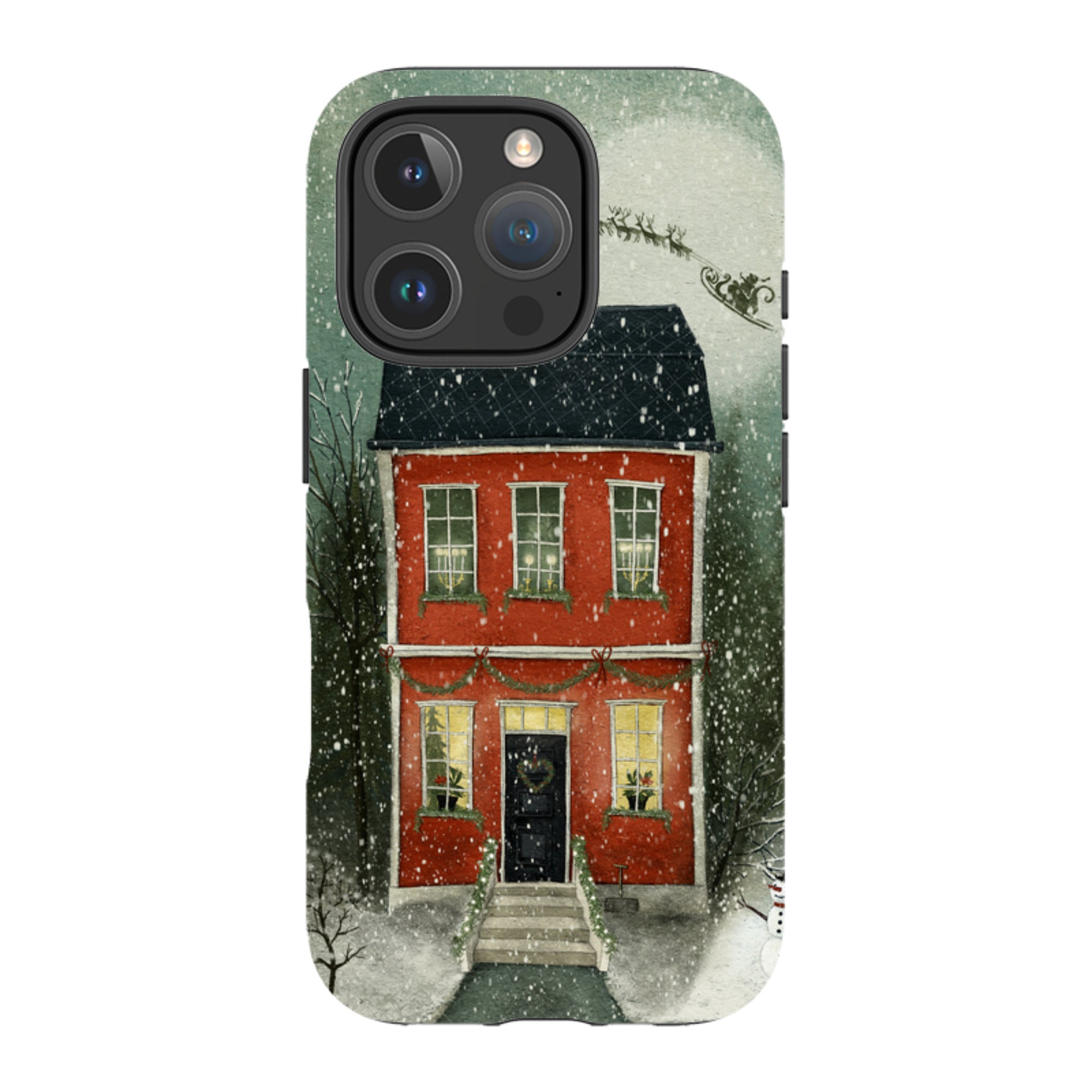 iPhone Tough Case - Night Before Christmas By Maja Lindberg