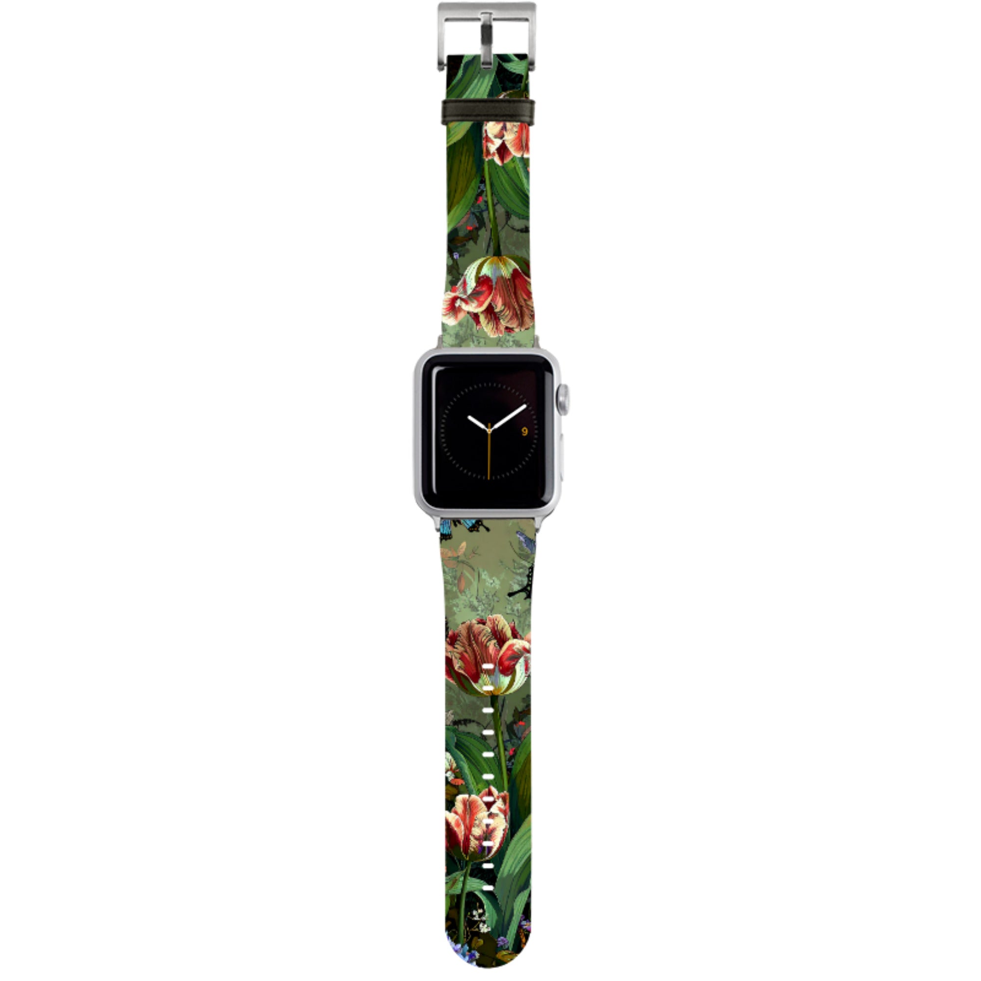 Green Vyne Butterflies Apple Watch Strap