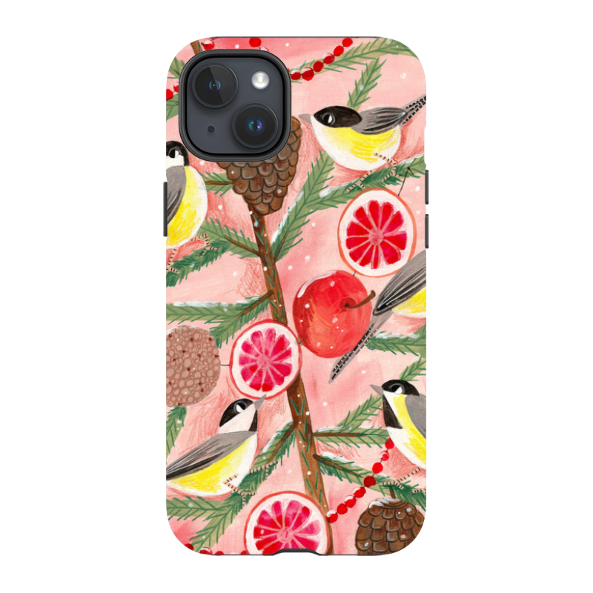 iPhone Tough Case - Chickadee By Caroline Bonne Muller