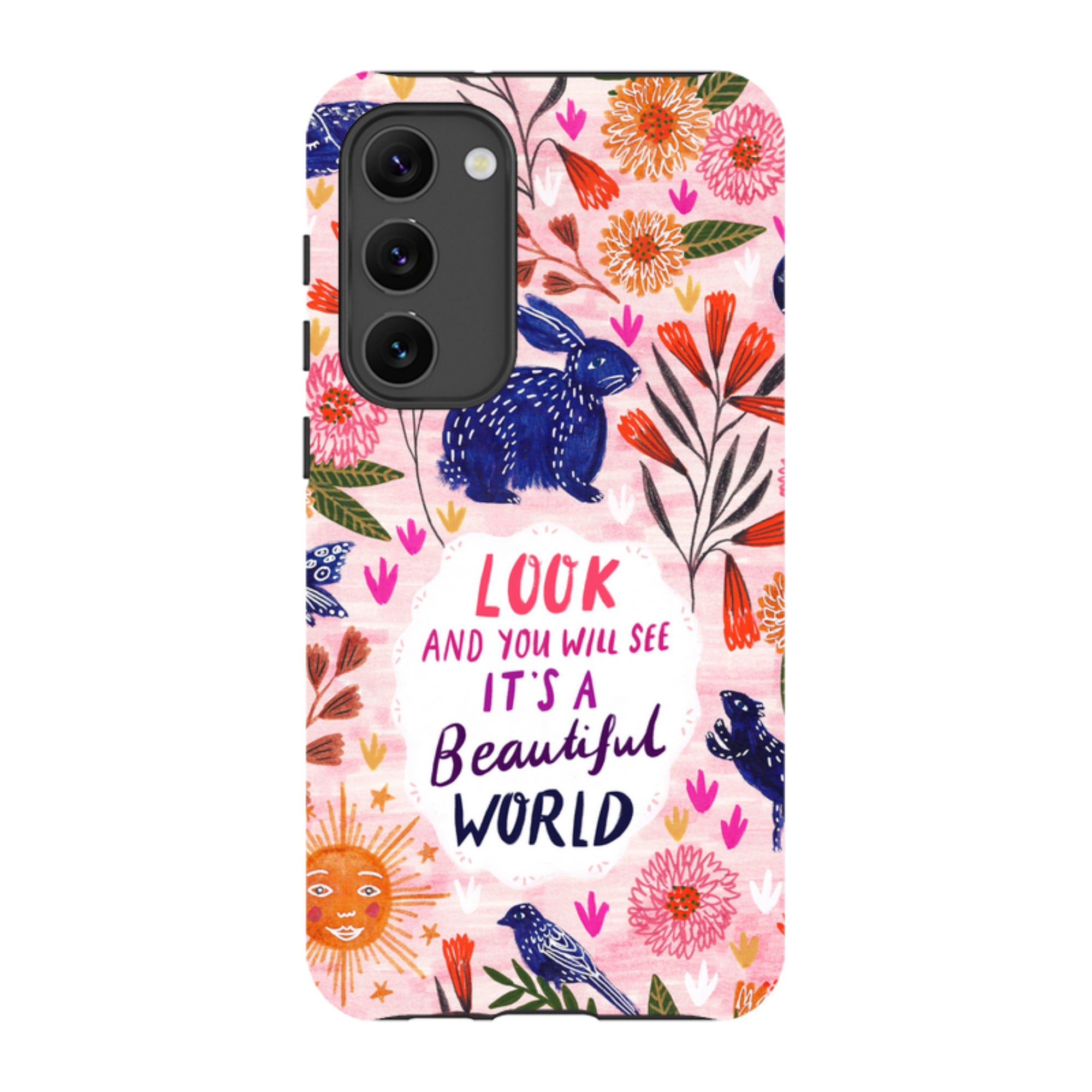 Samsung Tough Case - Beautiful World By Lee Foster Wilson