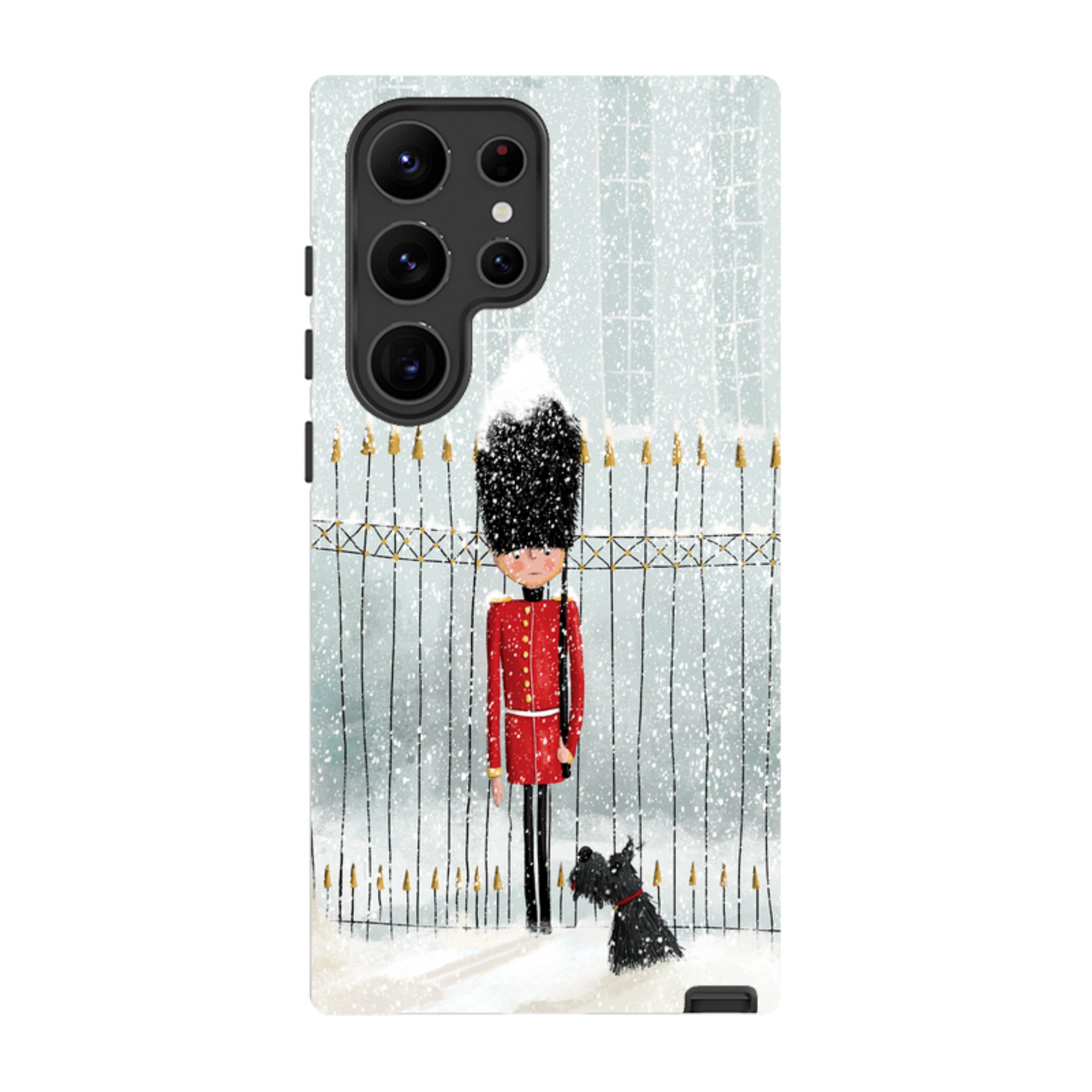 Samsung Tough Case - London In Snow By Maja Lindberg