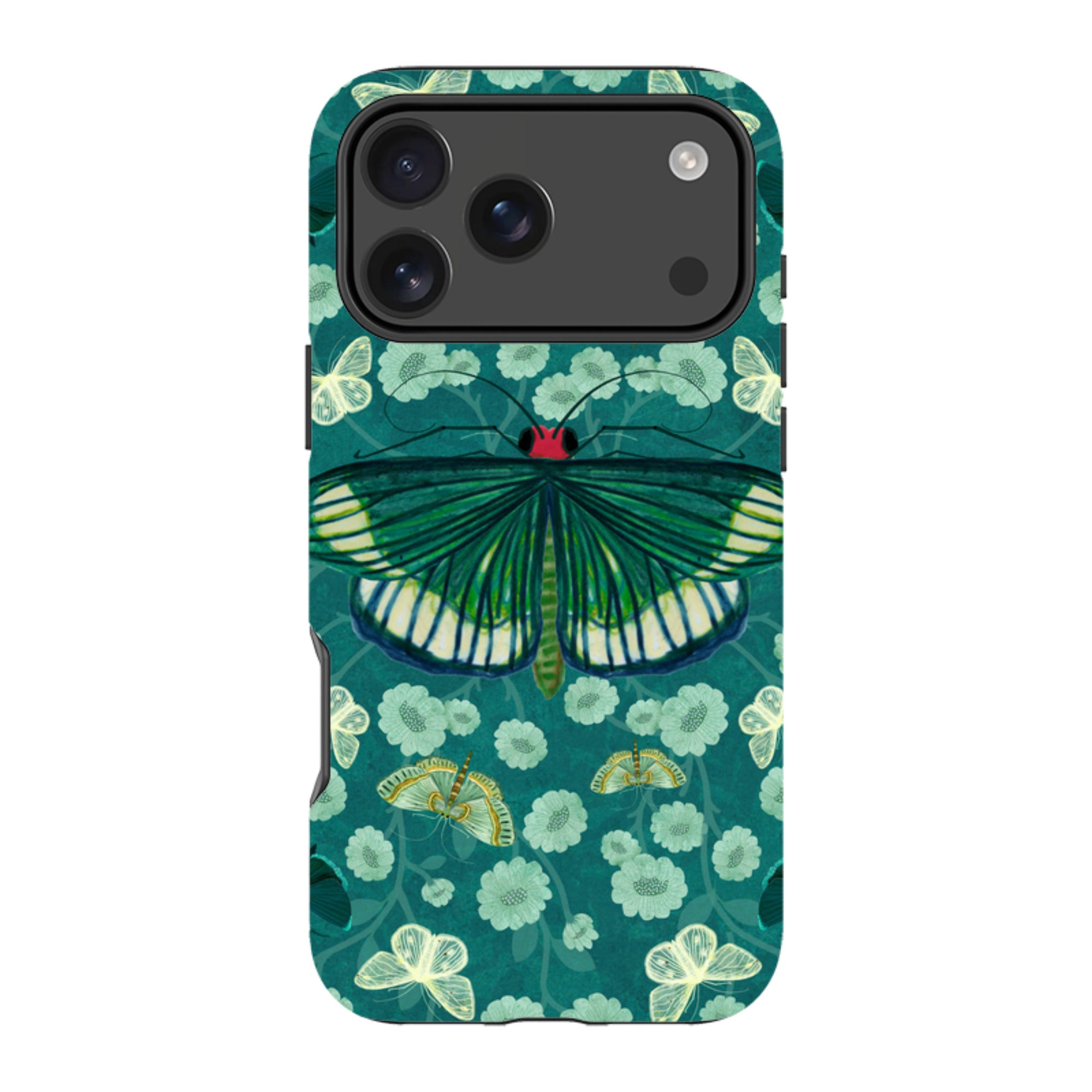 iPhone Tough Case - Big Moth 2 By Katherine Quinn