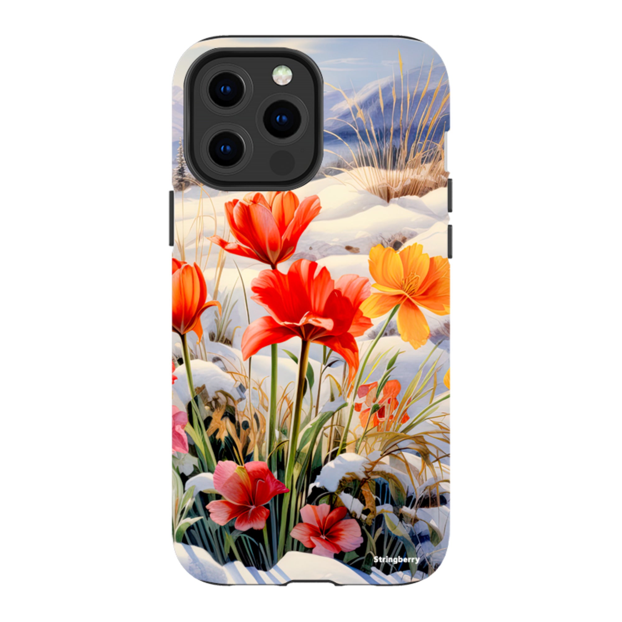iPhone MagSafe Tough Case -  Winter Wild Flowers III