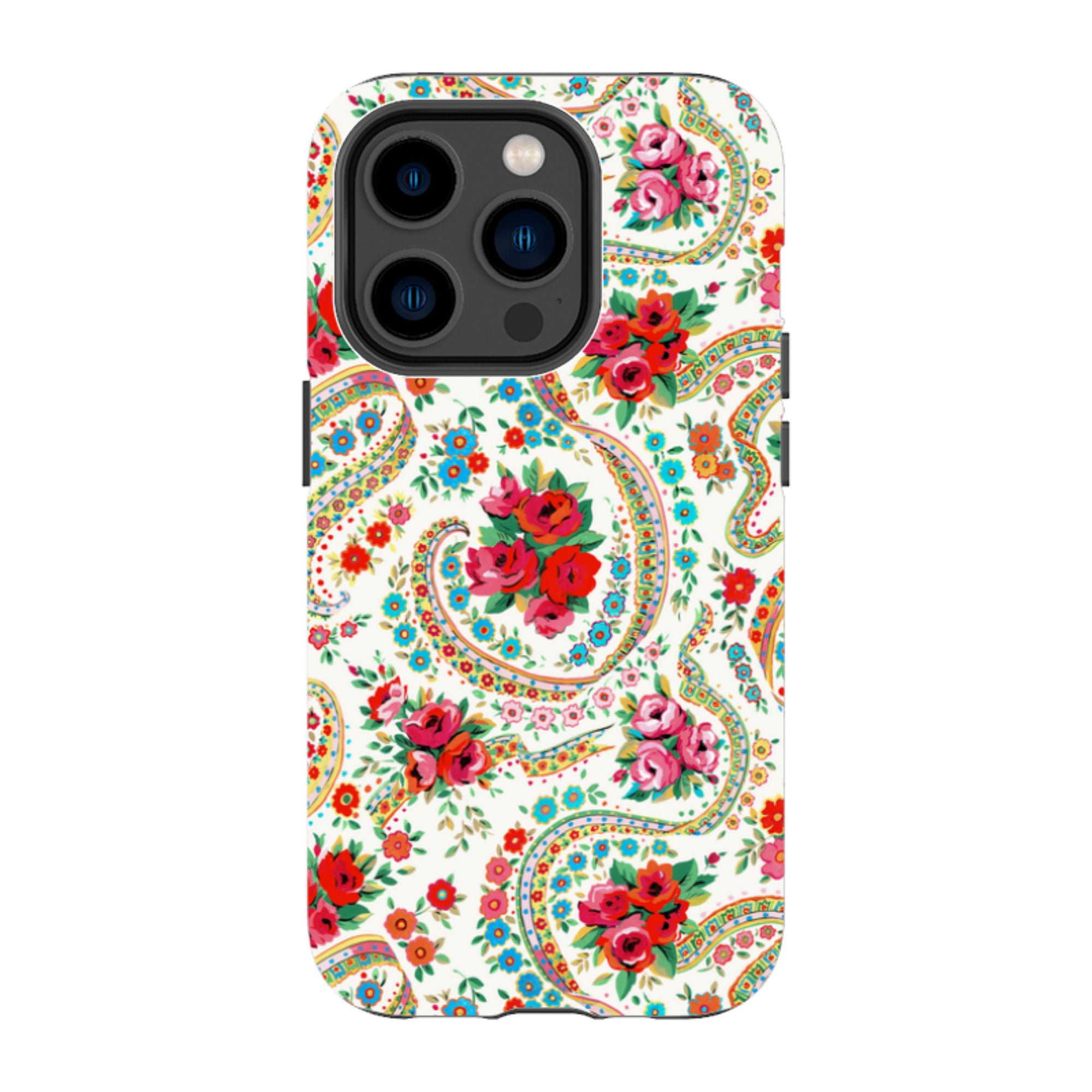 iPhone Tough Case - Ribbons & Roses By Sarah Campbell