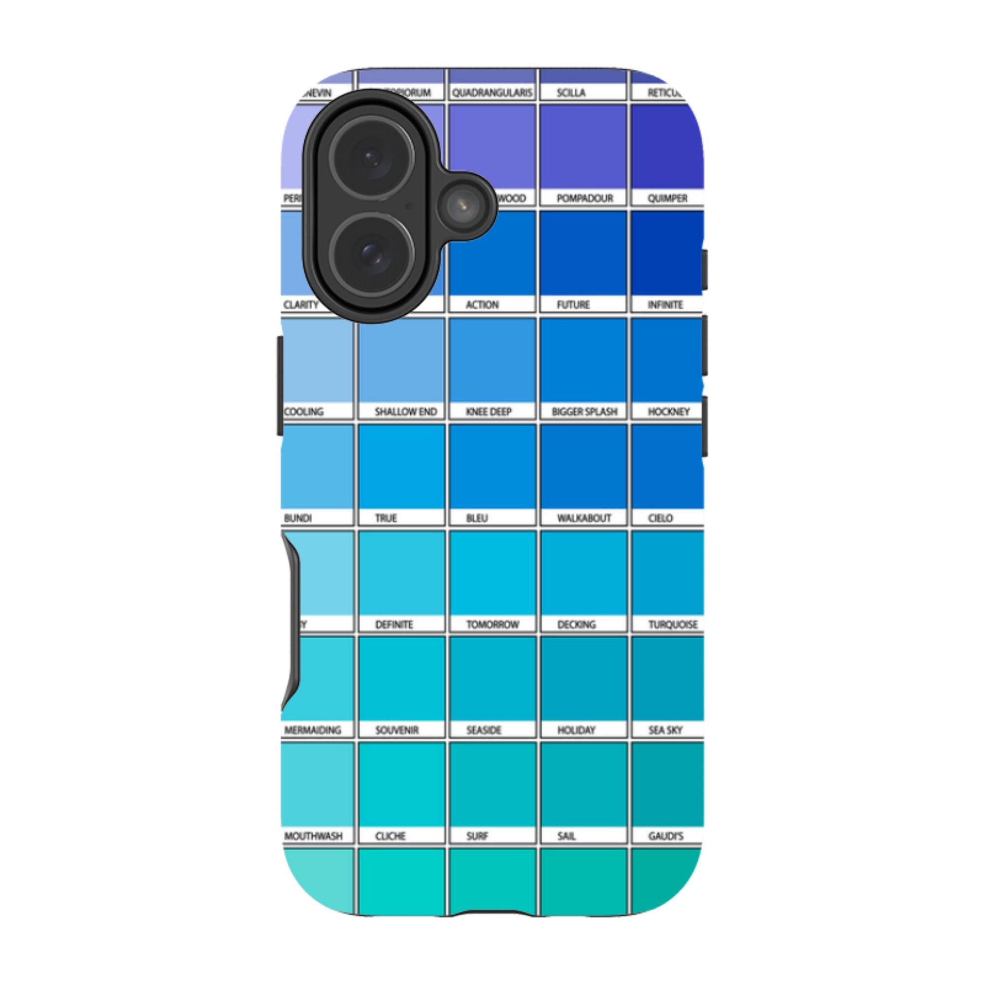 iPhone MagSafe Tough Case -  Blue Chromology By Kitty Joseph