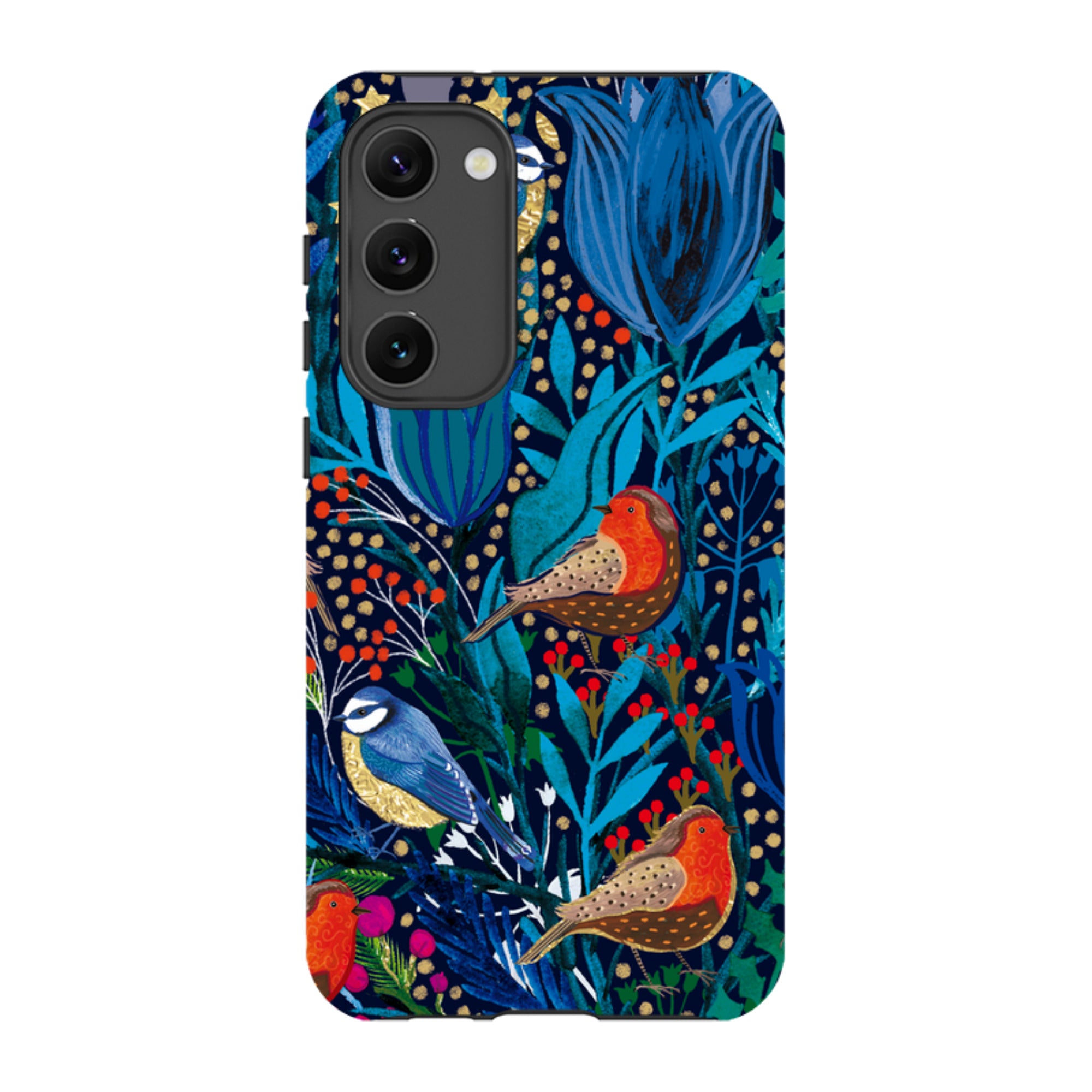 Samsung Tough Case - Xmas Robin IV By Emma Frances Grant