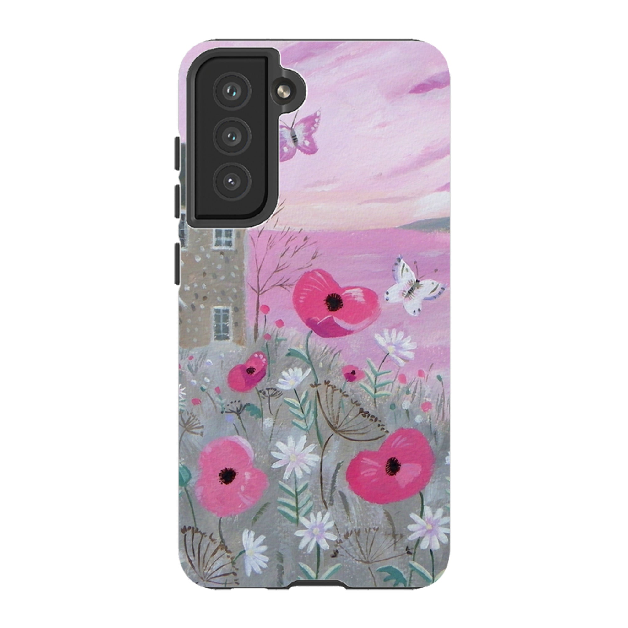 Samsung Tough Case - Seaside Flowers By Mary Stubberfield