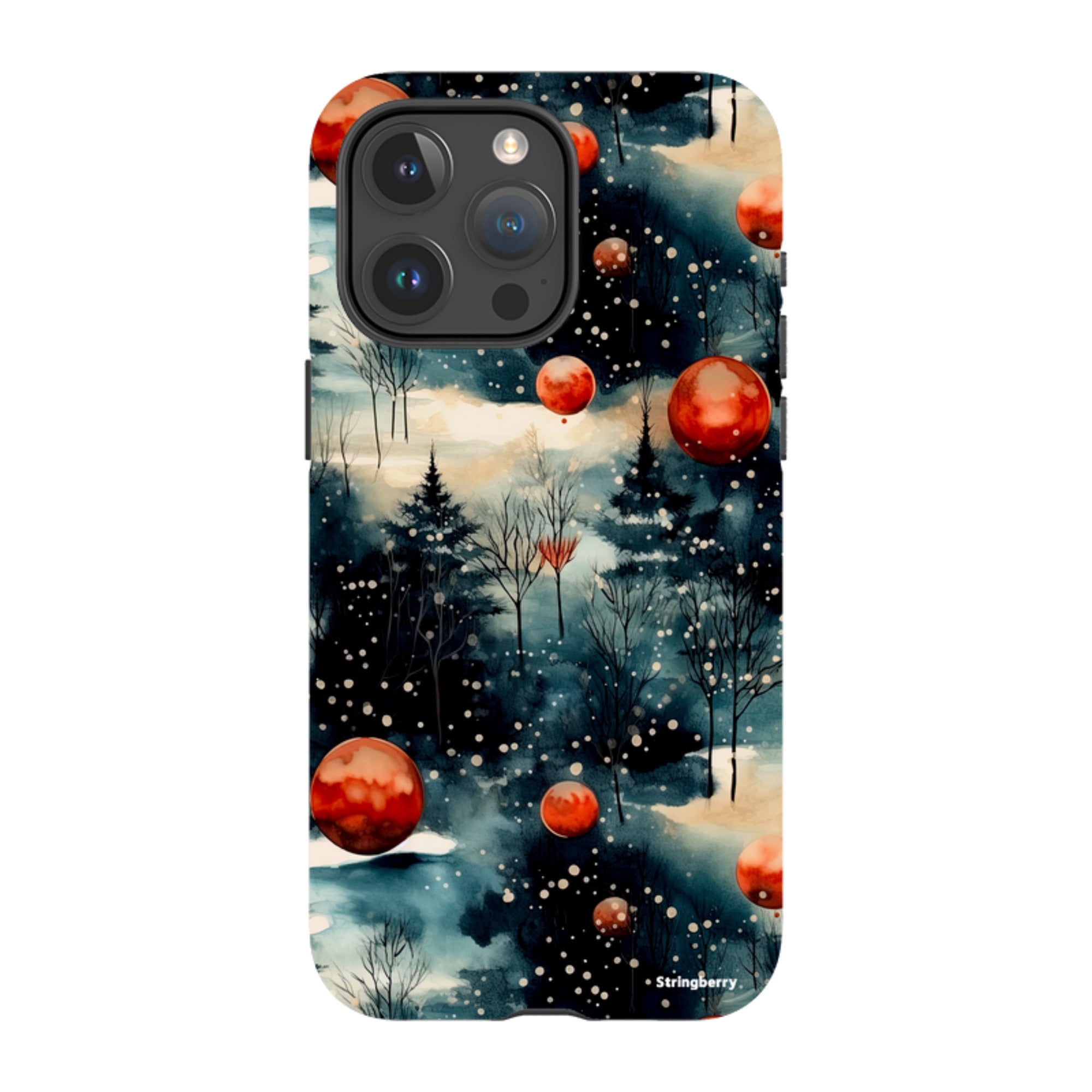 iPhone Tough Case - Bauble Forest IV