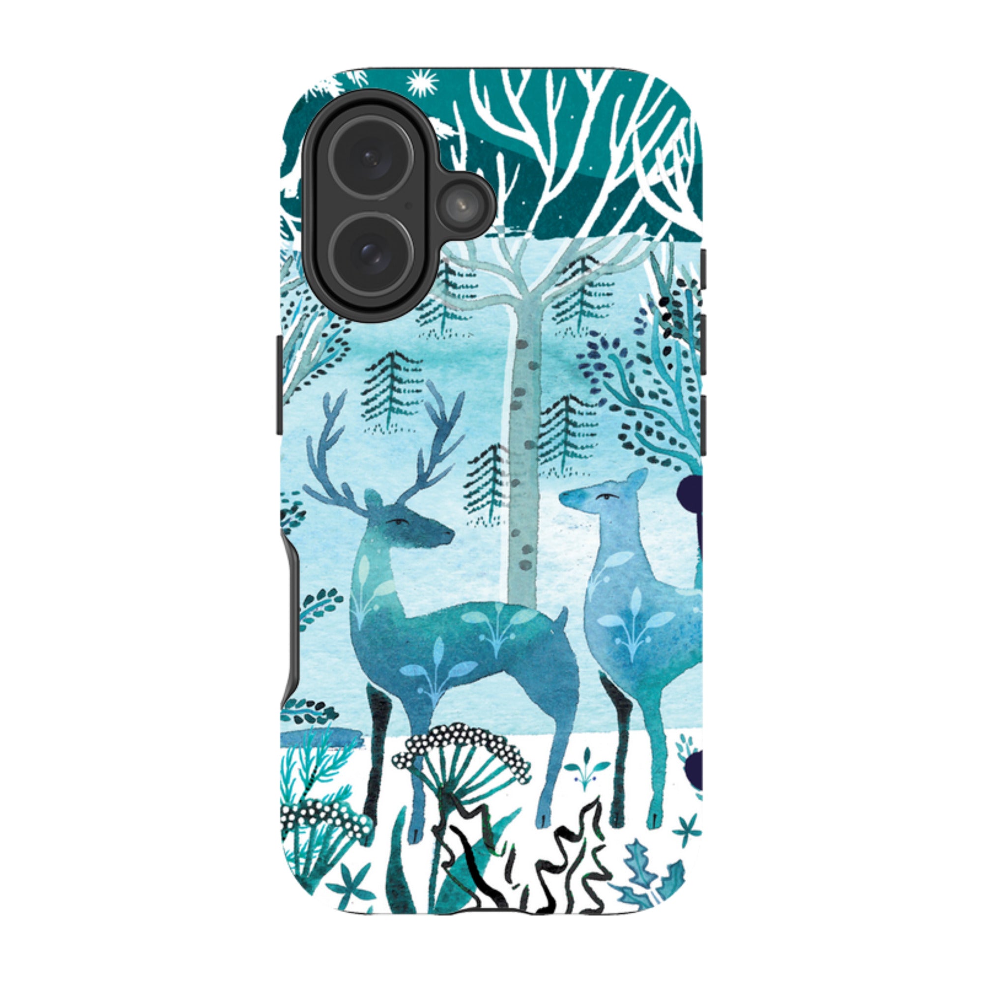 iPhone MagSafe Tough Case - Frosted Branches By Emma Frances Grant