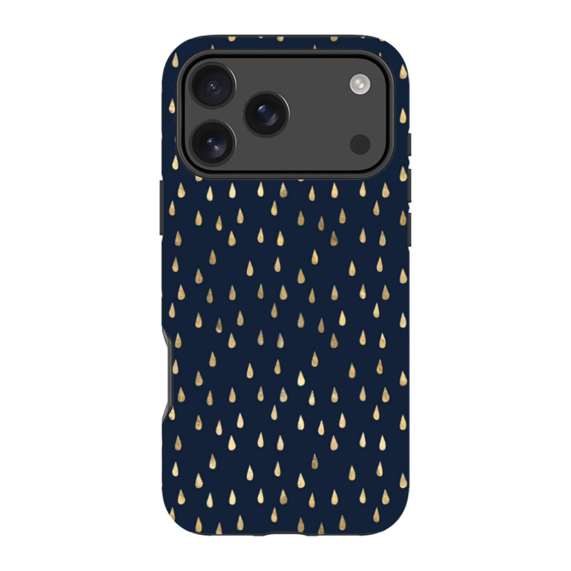 iPhone Tough Case - Blue Rain