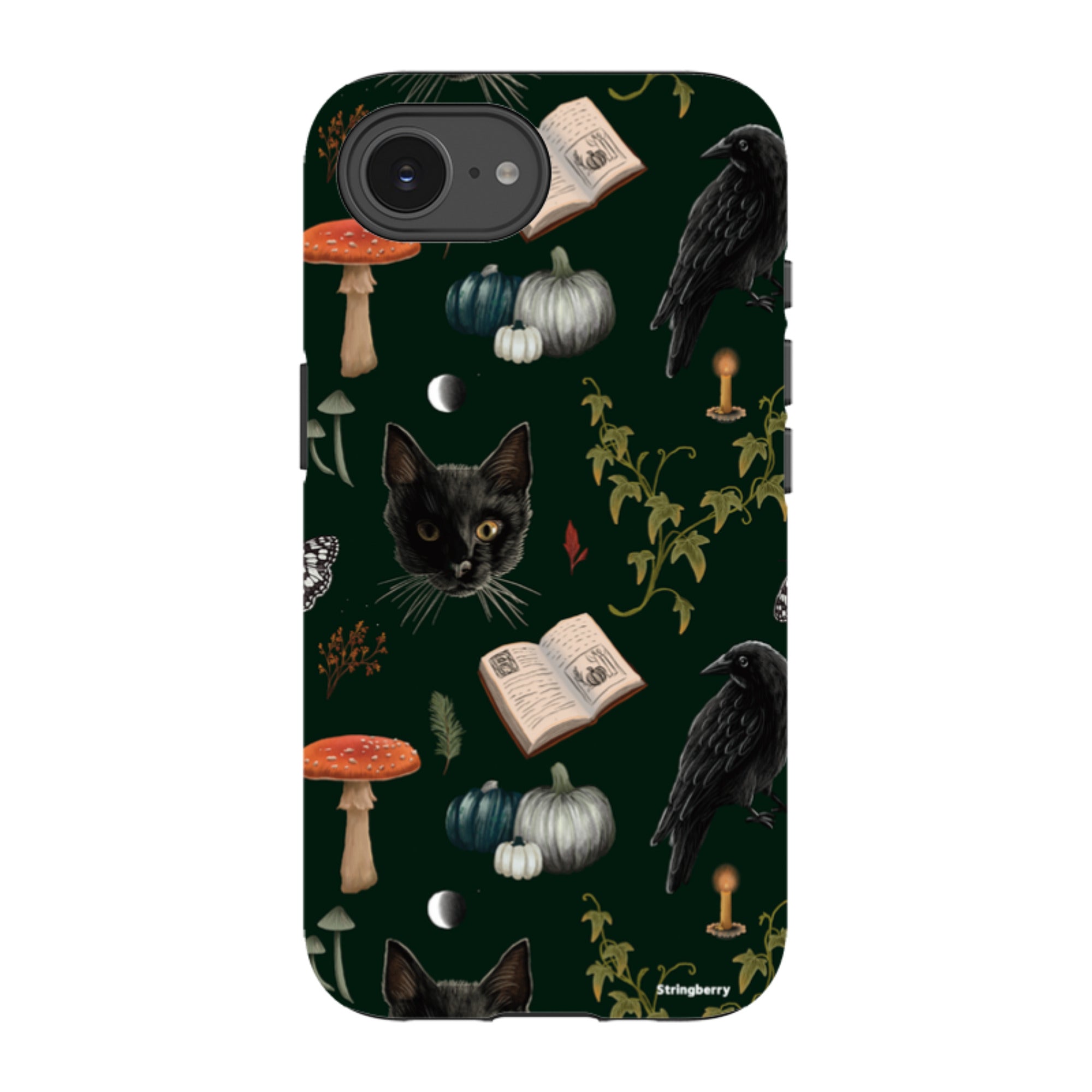 iPhone Tough Case - Halloween Pattern I By Anna Stead