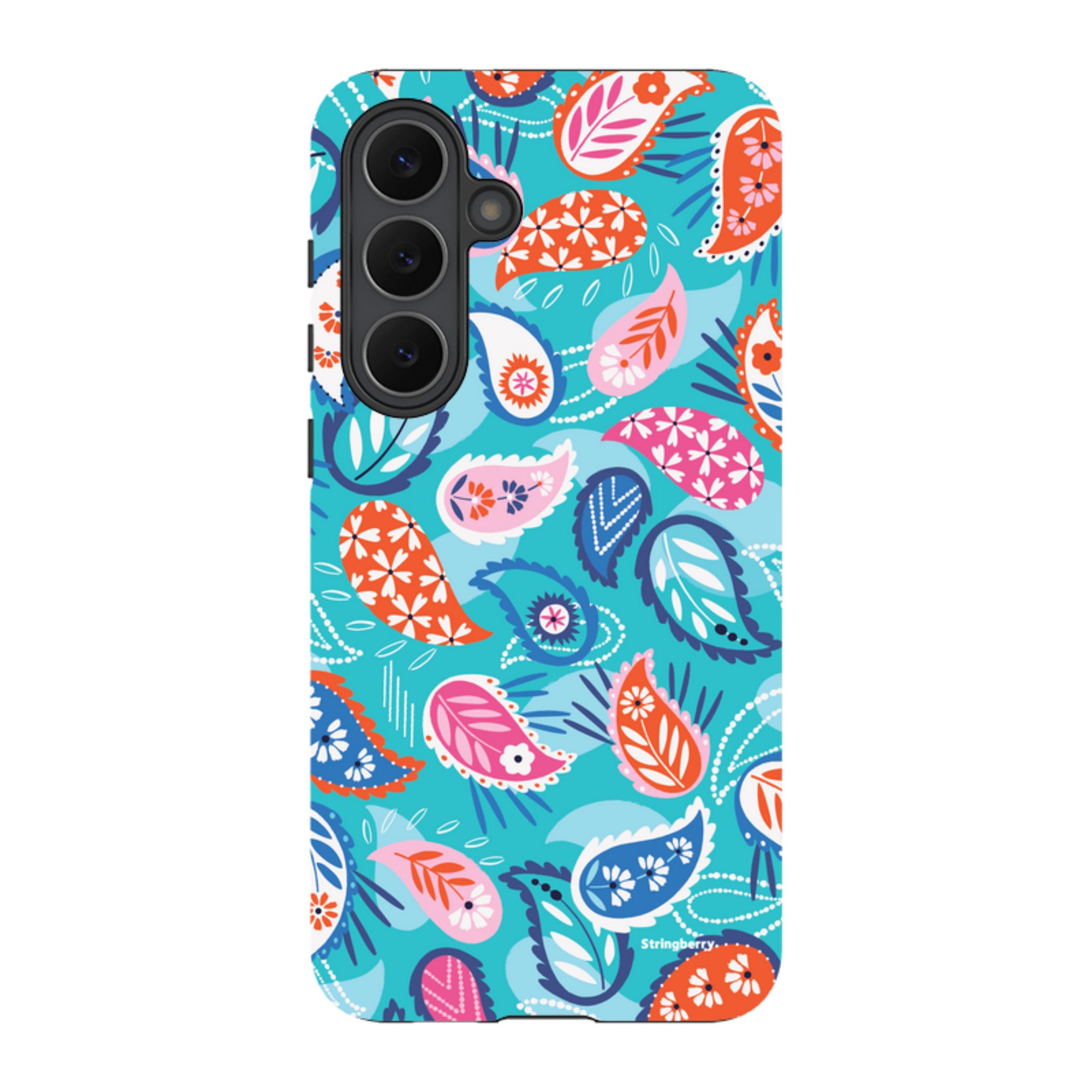 Samsung Tough Case - Paisley Blue By Ali Brookes
