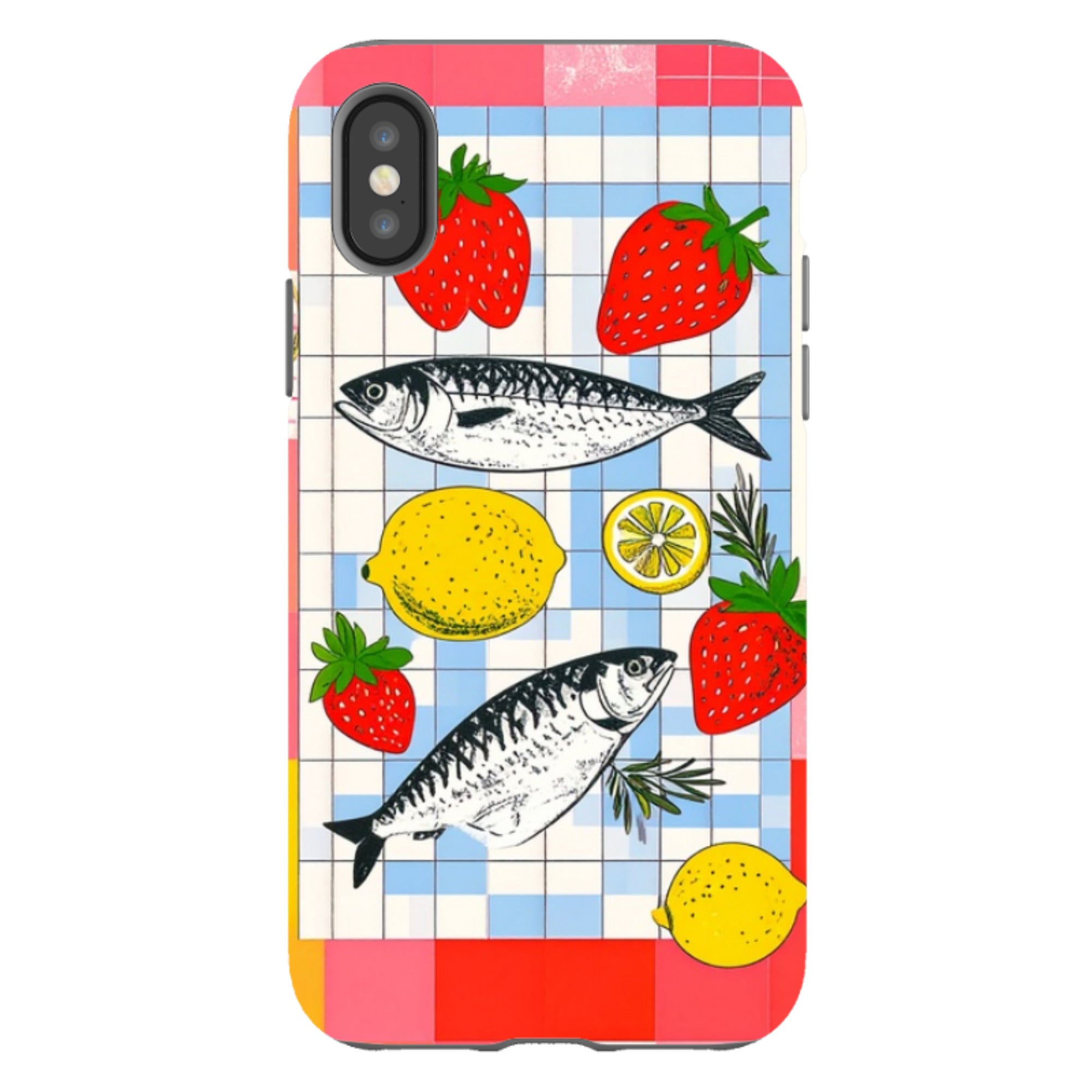 iPhone Tough Case - Sardines For Two